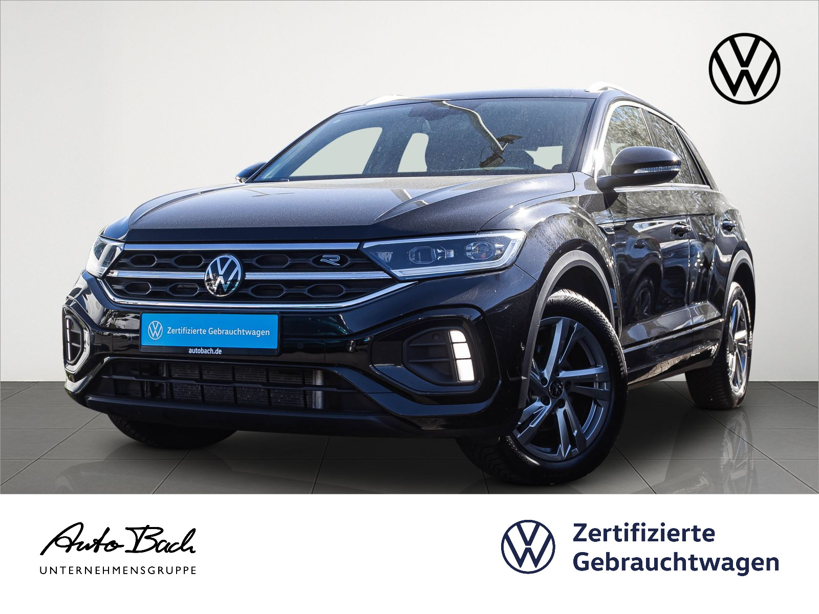 Volkswagen T-ROC 1.5 TSI DSG R-Line, AHK, Navi, LED, Rückfahrkamera, App-Connect