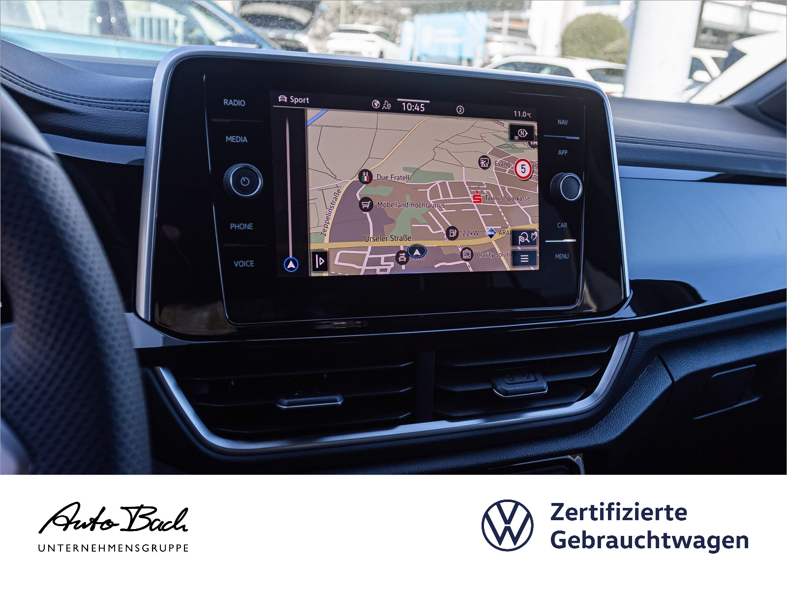 Volkswagen T-ROC 1.5 TSI DSG R-Line, AHK, Navi, LED, Rückfahrkamera, App-Connect