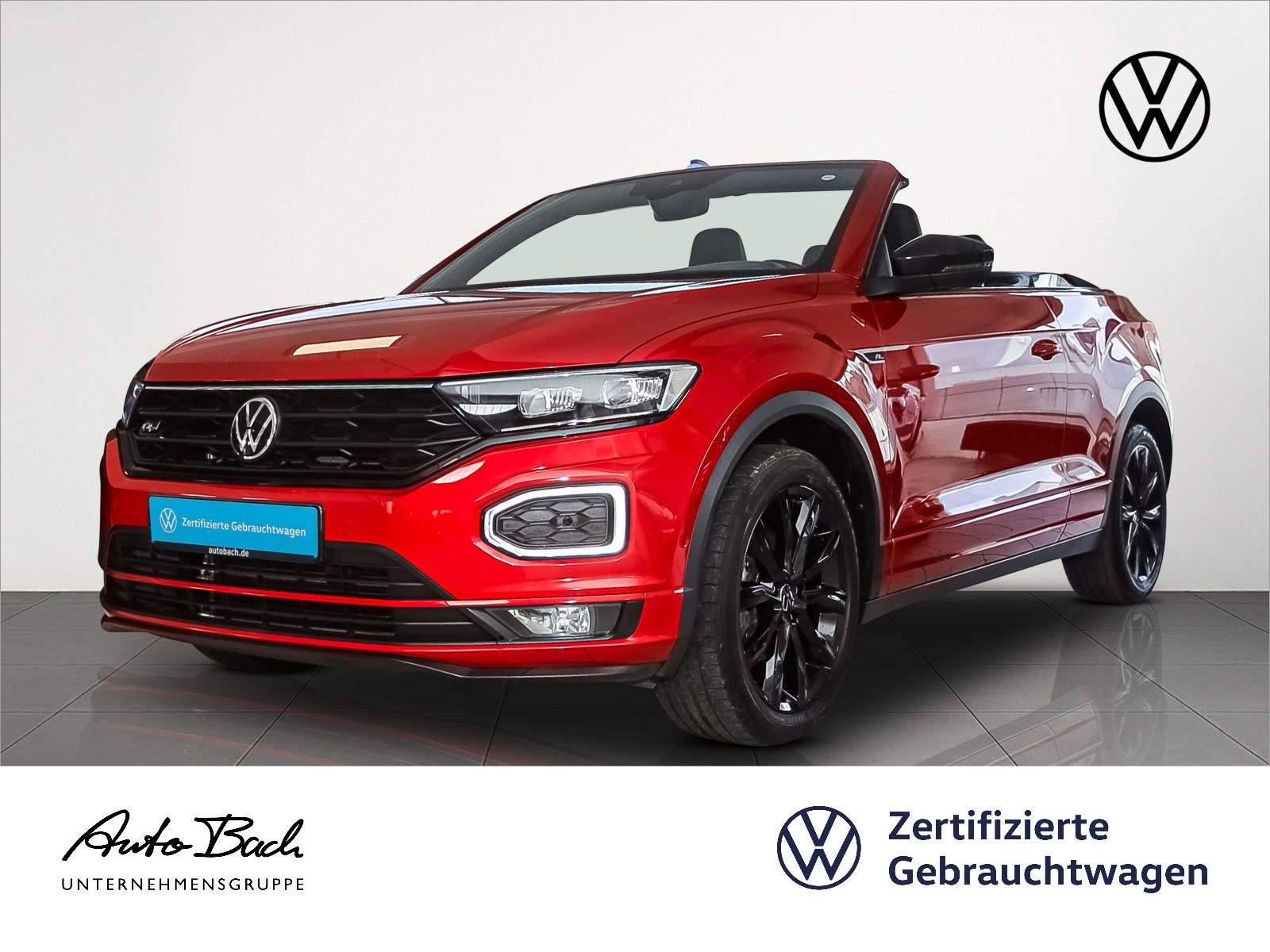 Volkswagen T-Roc Cabriolet R-Line 1.5TSI DSG LED CarPlay EPH