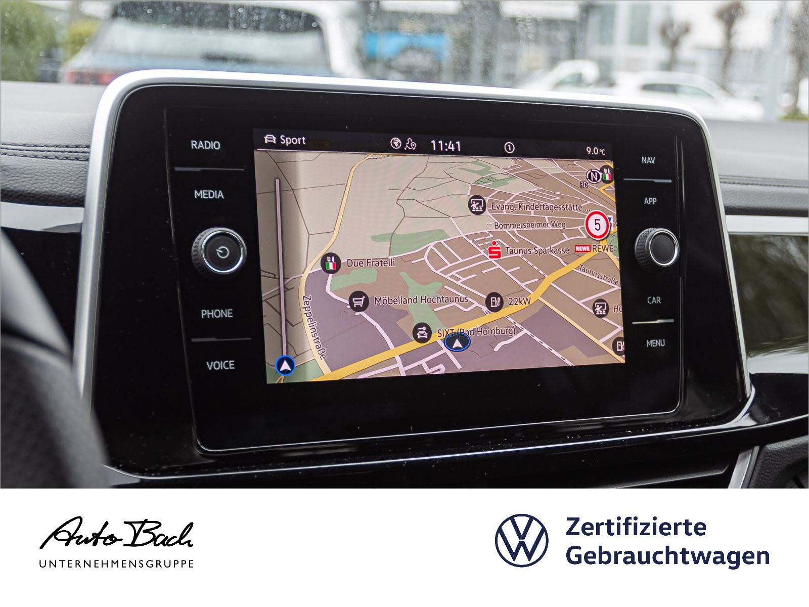 Volkswagen T-ROC 1.5 TSI DSG R-Line, AHK, Navi, LED, Rückfahrkamera, App-Connect