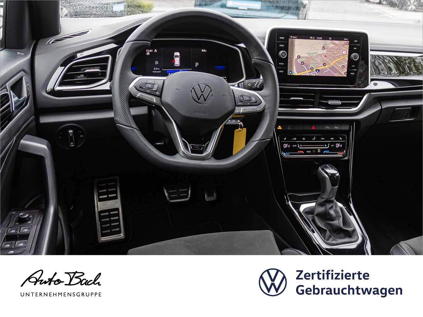 Volkswagen T-ROC 1.5 TSI DSG R-Line, AHK, Navi, LED, Rückfahrkamera, App-Connect