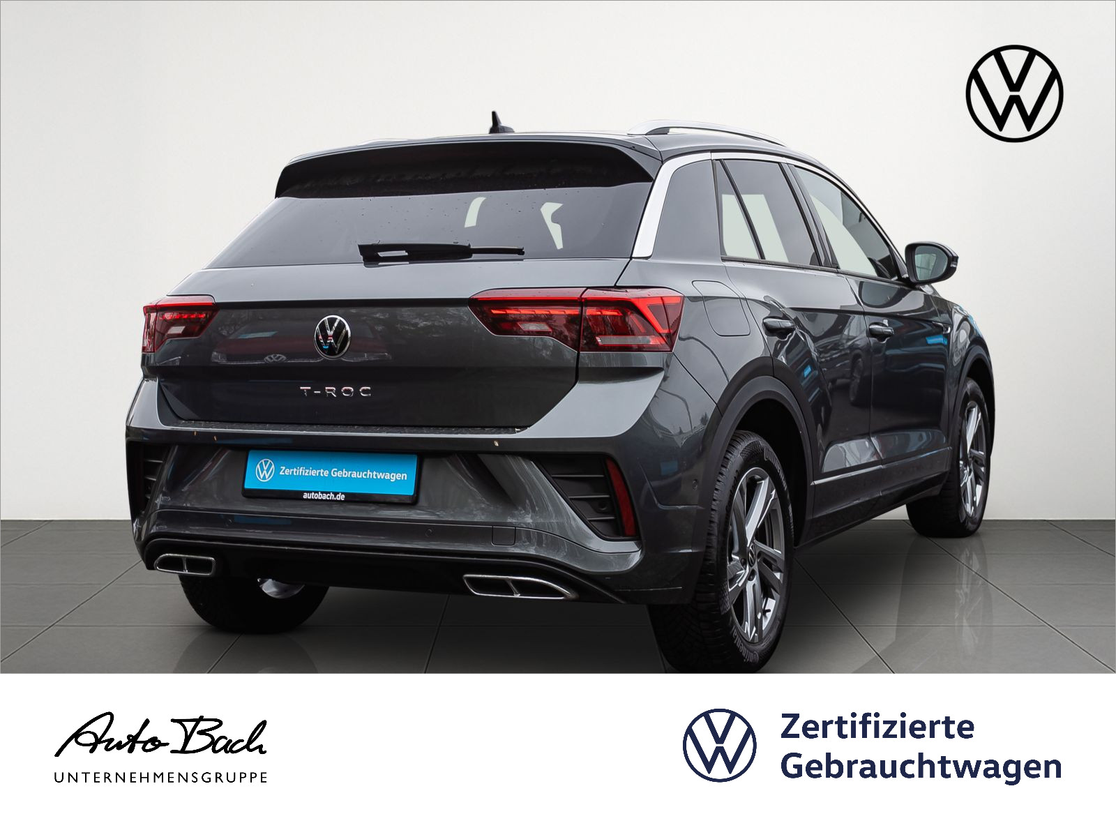 Volkswagen T-ROC 1.5 TSI DSG R-Line, AHK, Navi, LED, Rückfahrkamera, App-Connect