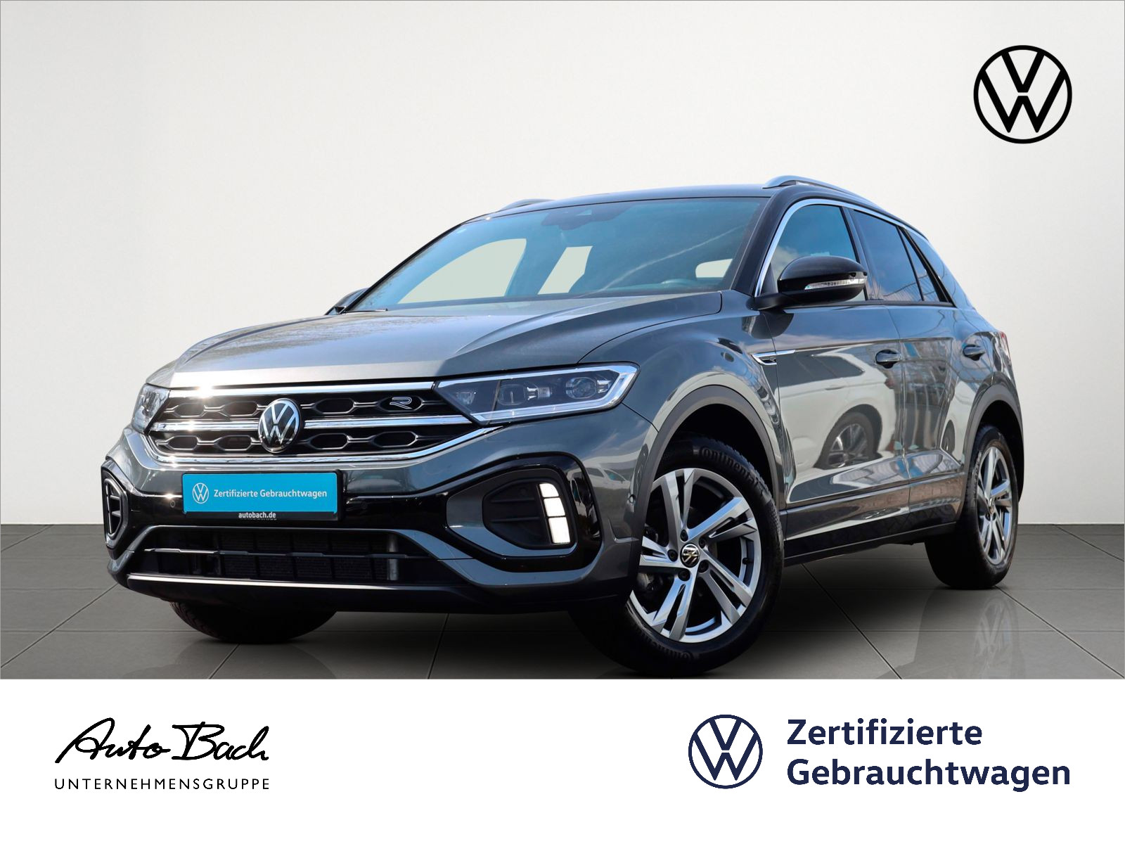 Volkswagen T-ROC 1.5 TSI DSG R-Line, Navi, LED, AHK, Rückfahrkamera, App-Connect