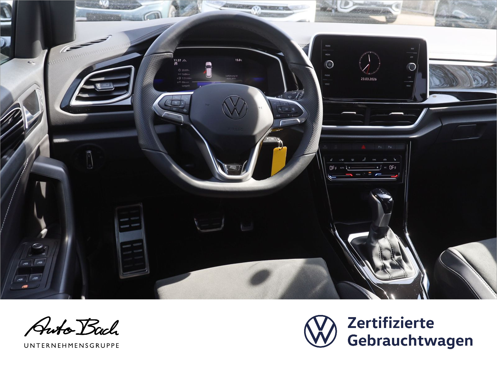 Volkswagen T-ROC 1.5 TSI DSG R-Line, Navi, LED, AHK, Rückfahrkamera, App-Connect