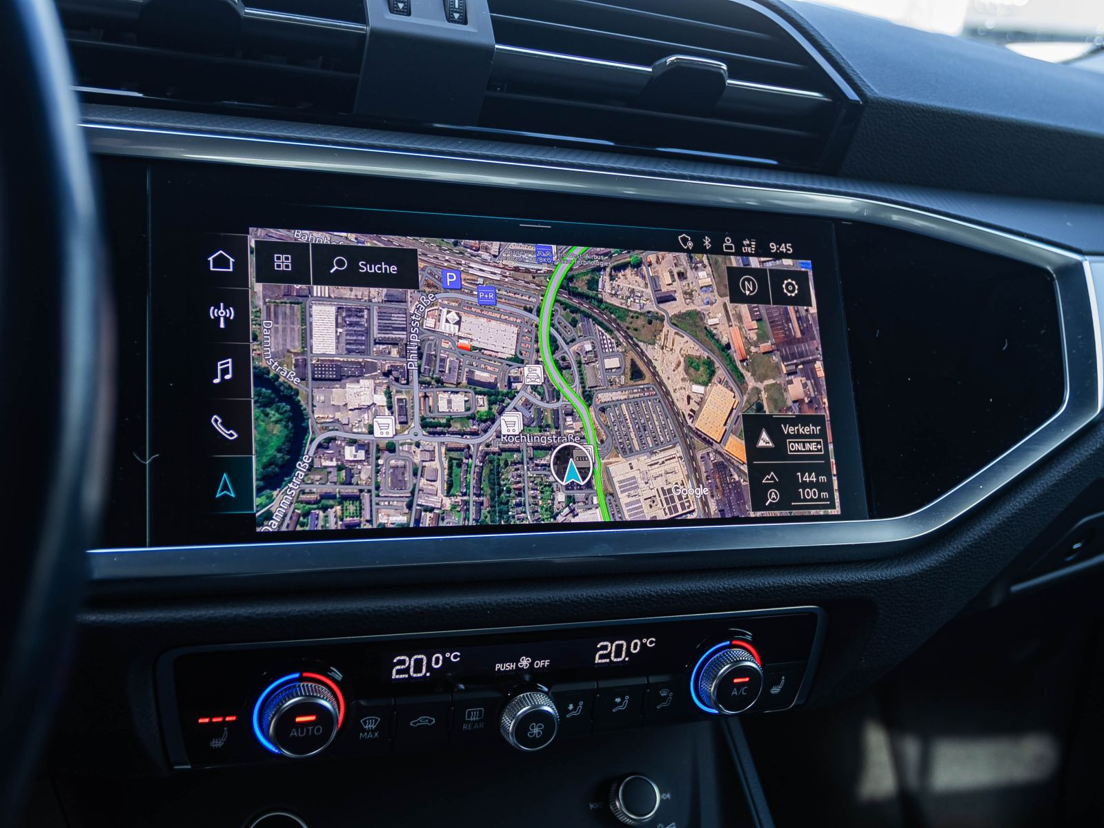 Audi Q3 advanced 40TFSI qu Stronic Navi LED GRA EPH