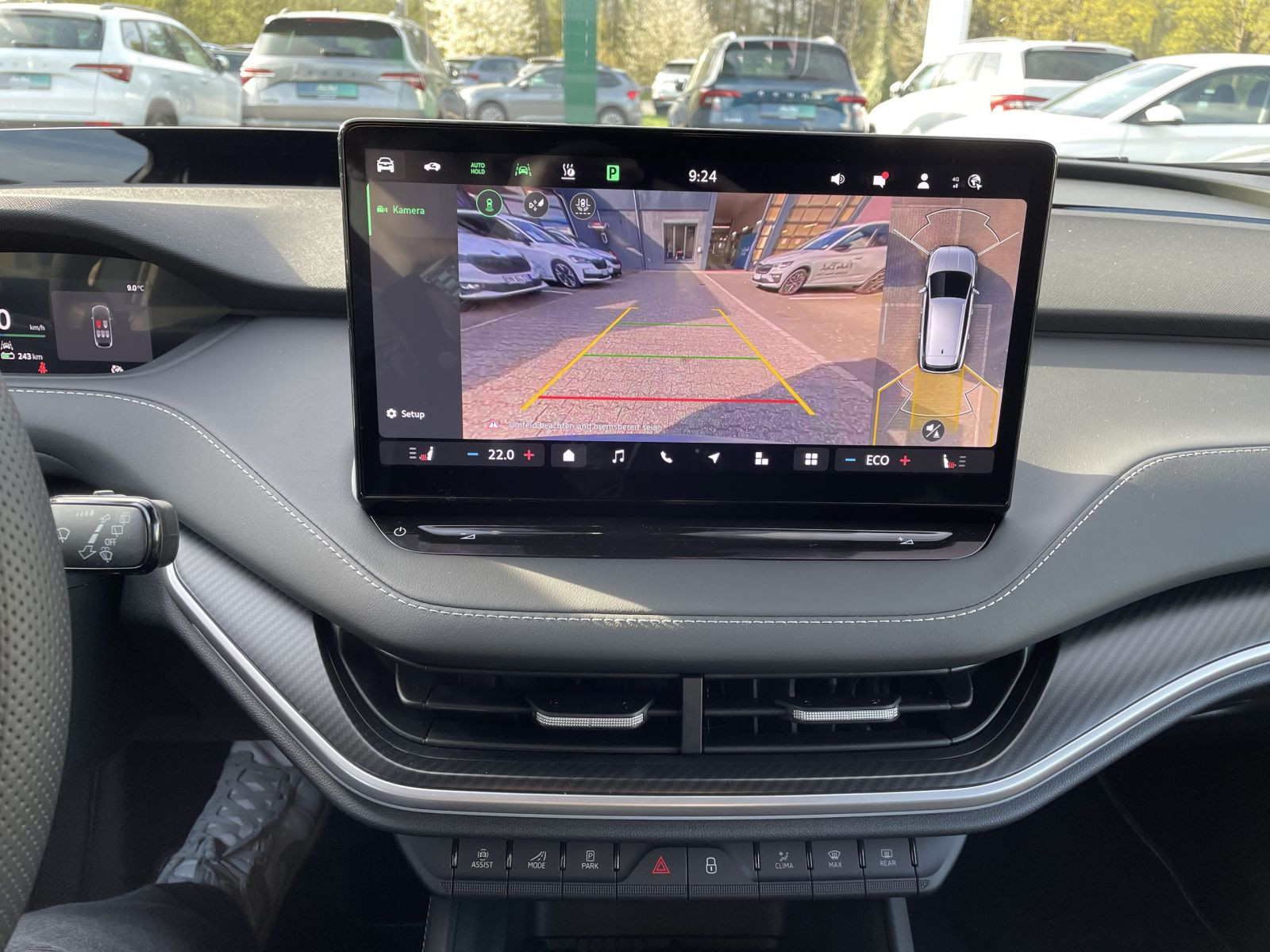 Skoda Enyaq 85 Sportline ACC AHK LED HuD Area View