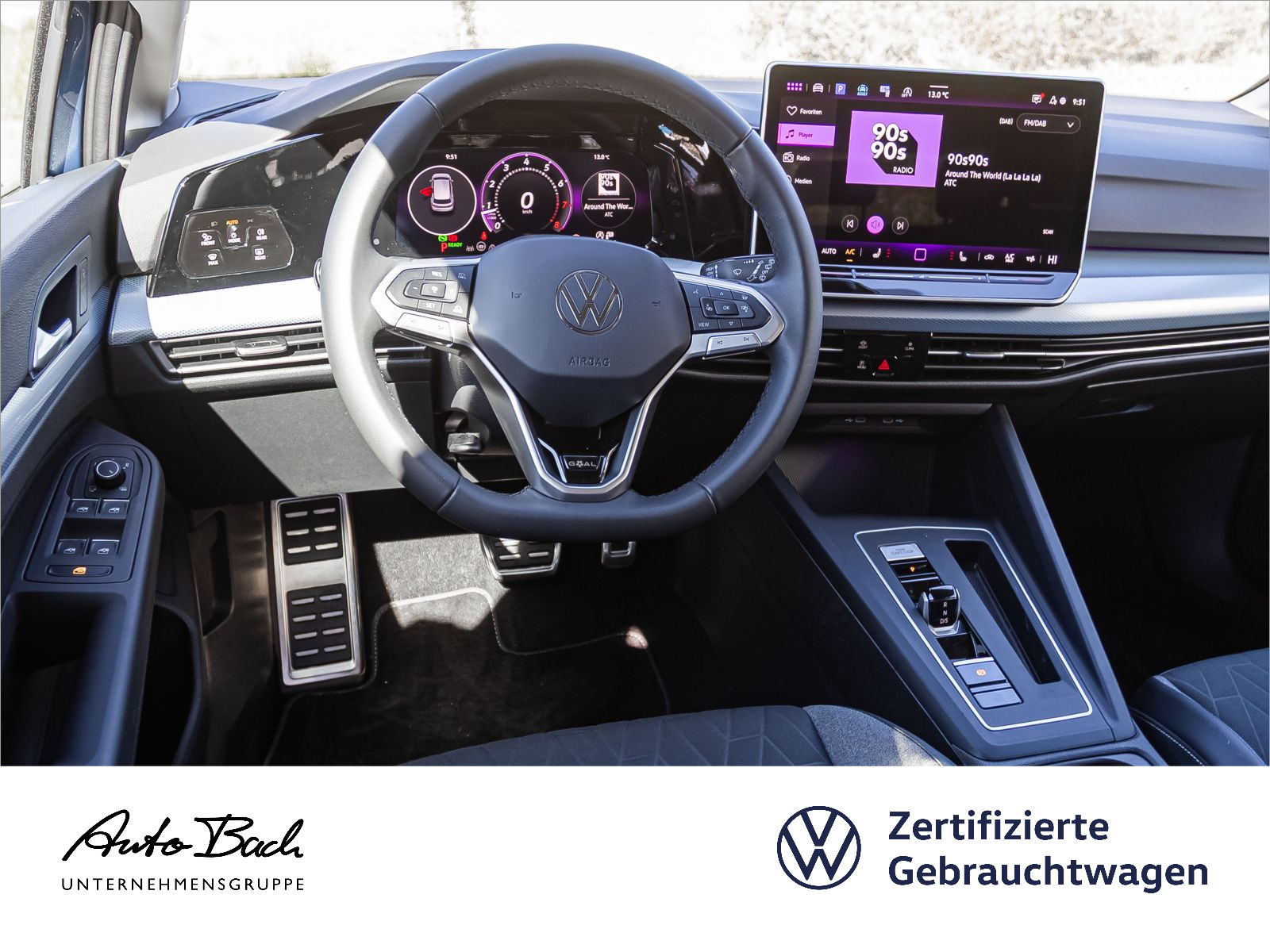 Volkswagen Golf VIII 1.5 eTSI DSG Goal, AHK, Navi, LED-Plus, Rückfahrkamera, App-Connect