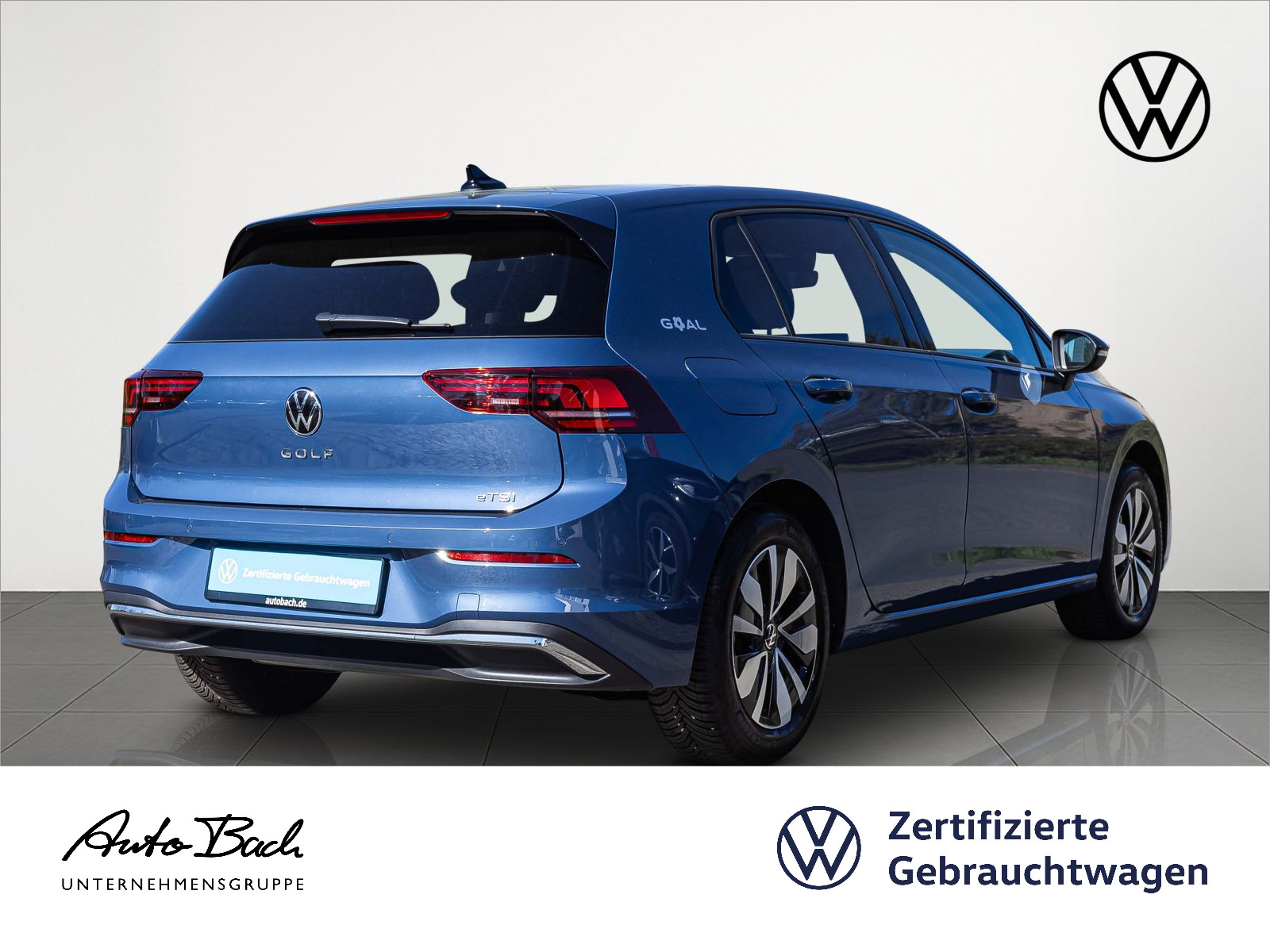 Volkswagen Golf VIII 1.5 eTSI DSG Goal, AHK, Navi, LED-Plus, Rückfahrkamera, App-Connect