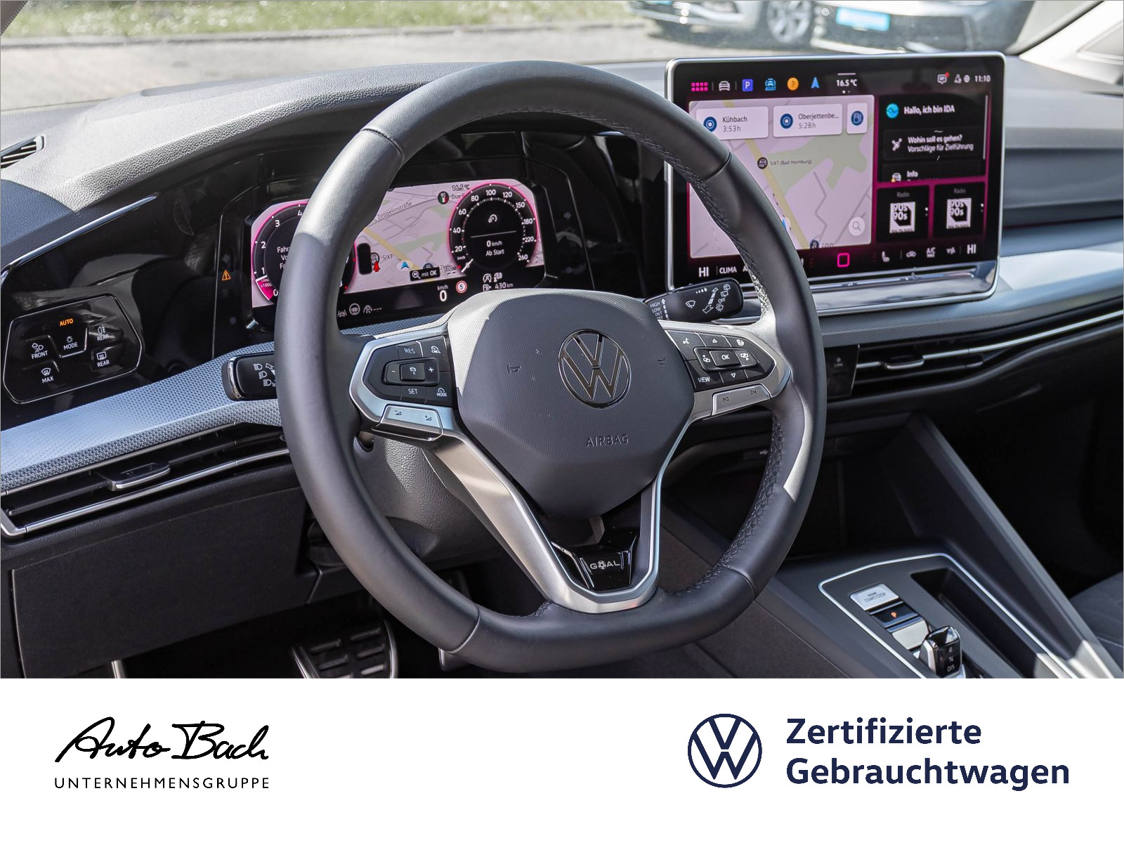 Volkswagen Golf VIII 1.5 eTSI DSG Goal, AHK, Navi, LED-Plus, Rückfahrkamera, App-Connect