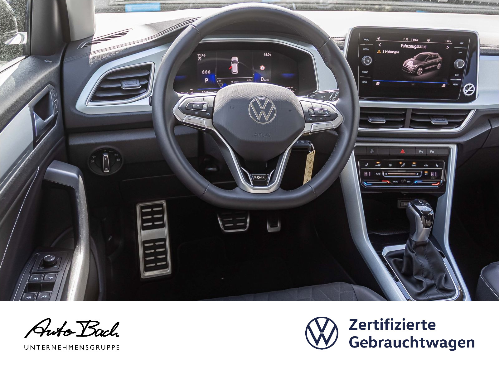 Volkswagen T-ROC 2.0 TDI DSG Goal, AHK, Rückfahrkamera, Navi, LED-Plus, App-Connect