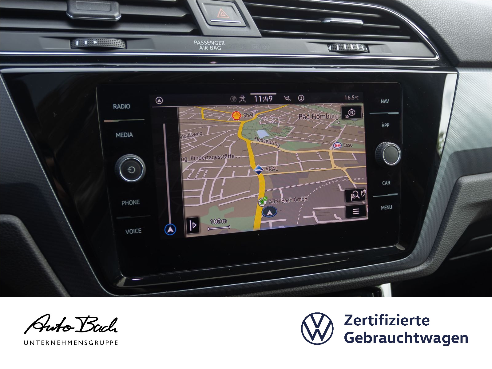 Volkswagen Touran 1.5 TSI DSG R-Line, Leder, Panoramadach, Standheizung, 7-Sitze, Navi, LED