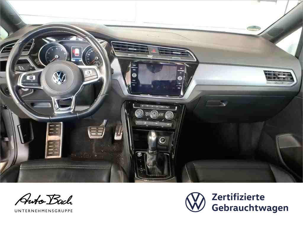Volkswagen Touran 1.5 TSI DSG R-Line, Leder, Panoramadach, Standheizung, 7-Sitze, Navi, LED