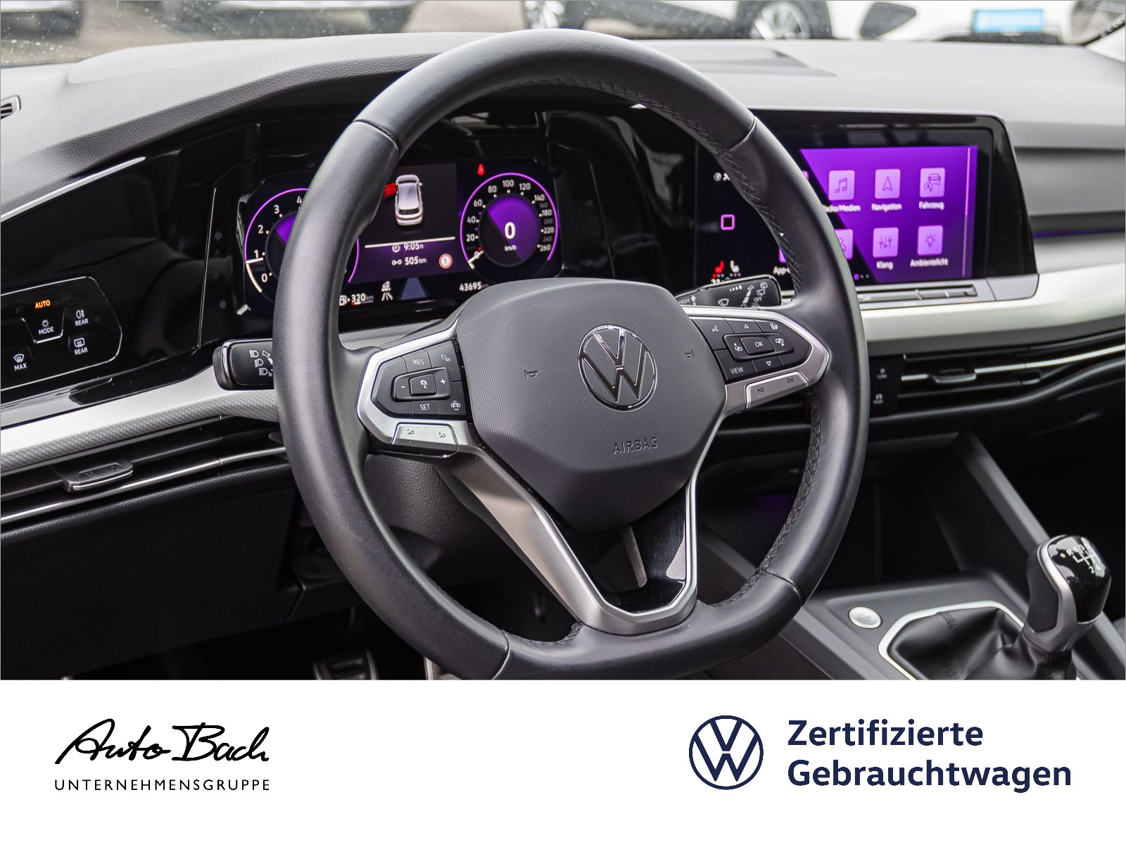 Volkswagen Golf VIII 1.5 TSI MOVE, Navi, LED, App-Connect, ACC, Parkpilot