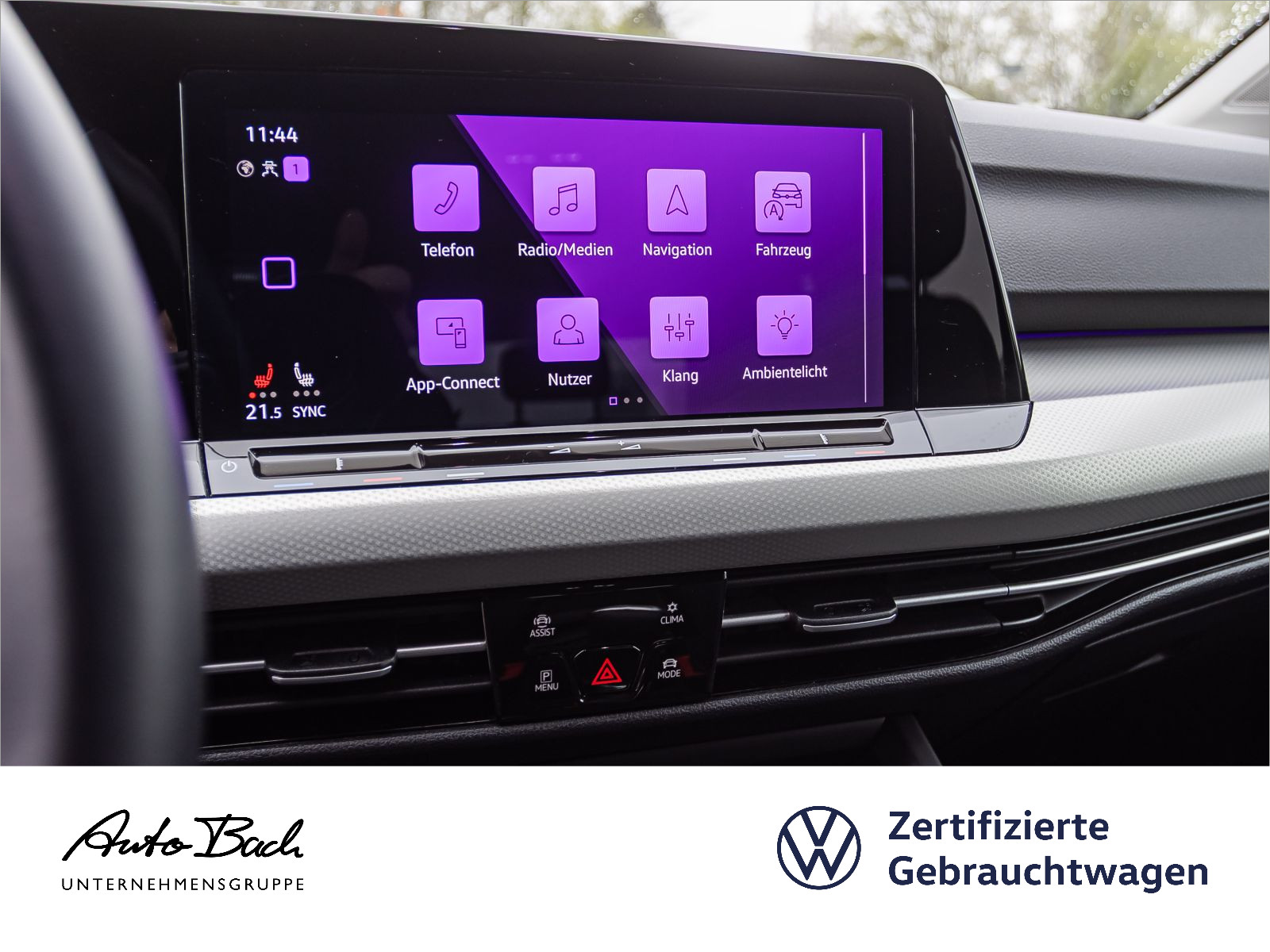 Volkswagen Golf VIII 1.5 TSI MOVE, Navi, LED, App-Connect, ACC, Parkpilot