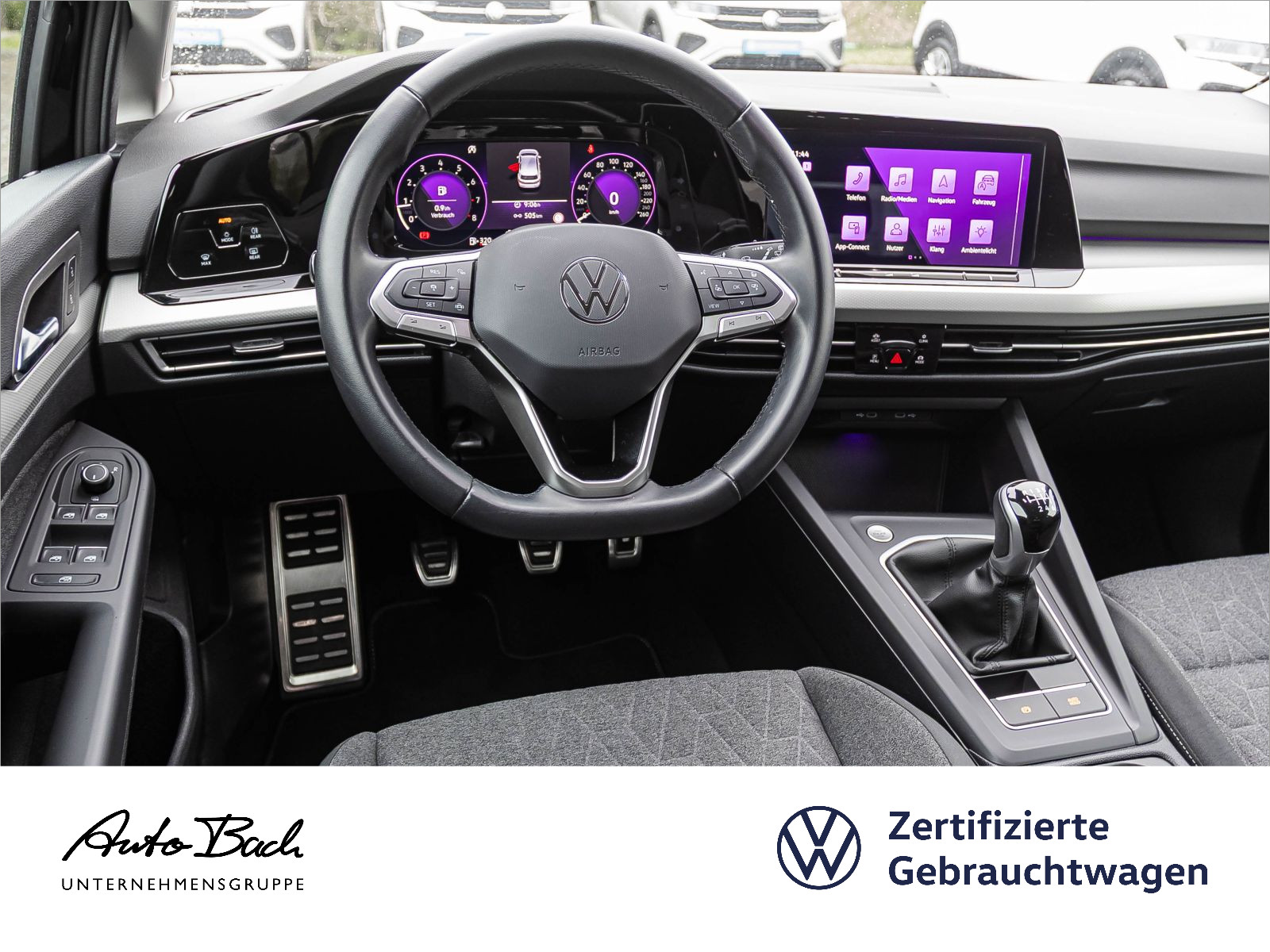 Volkswagen Golf VIII 1.5 TSI MOVE, Navi, LED, App-Connect, ACC, Parkpilot