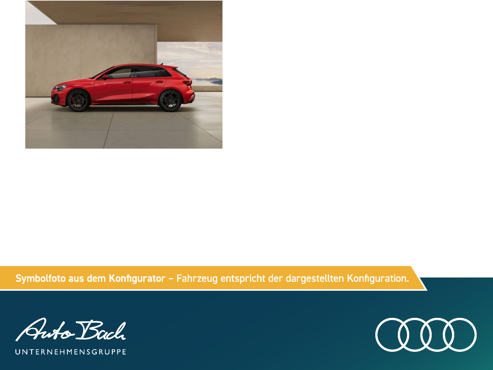 Audi A3 Sportback S line TFSI 150PS Stronic SONOS/ ACC / DynamikPaket