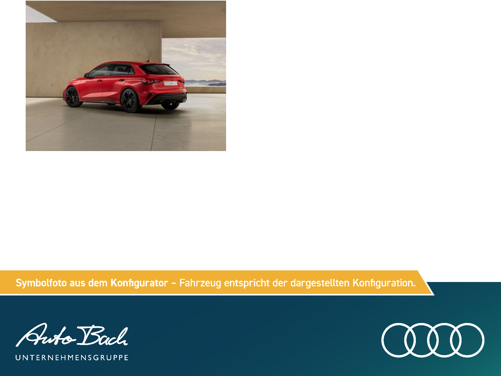 Audi A3 Sportback S line TFSI 150PS Stronic SONOS/ ACC / DynamikPaket