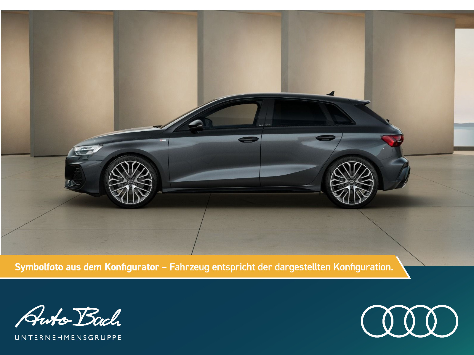 Audi A3 Sportback S line TFSI 150PS Stronic 19" / Interieur S / Business