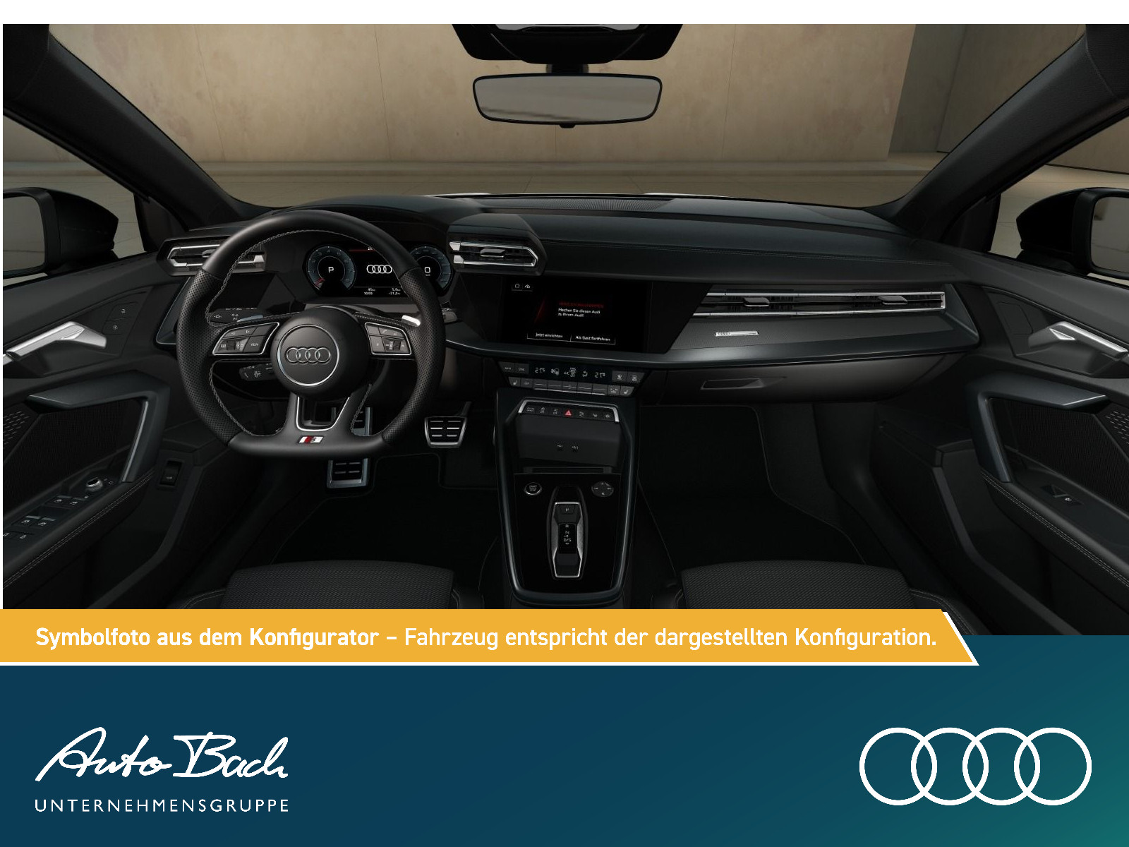 Audi A3 Sportback S line TFSI 150PS Stronic 19" / Interieur S / Business
