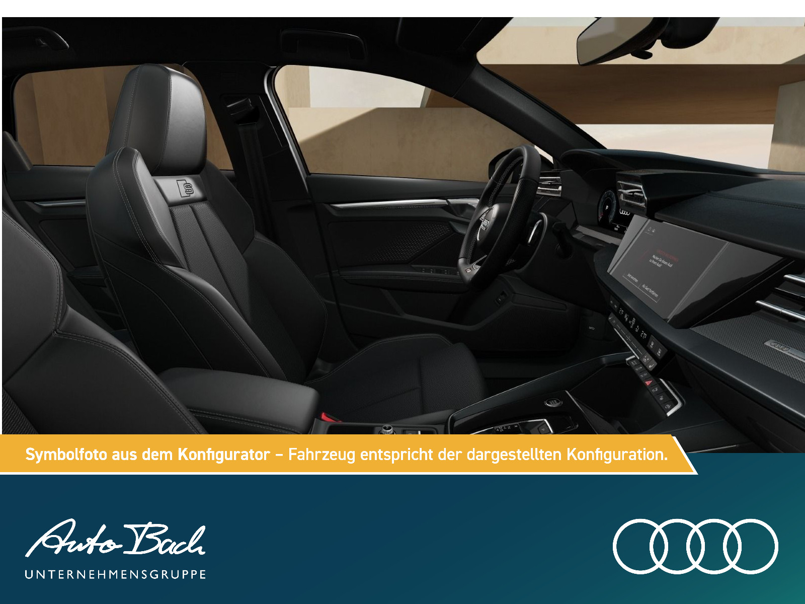 Audi A3 Sportback S line TFSI 150PS Stronic 19" / Interieur S / Business
