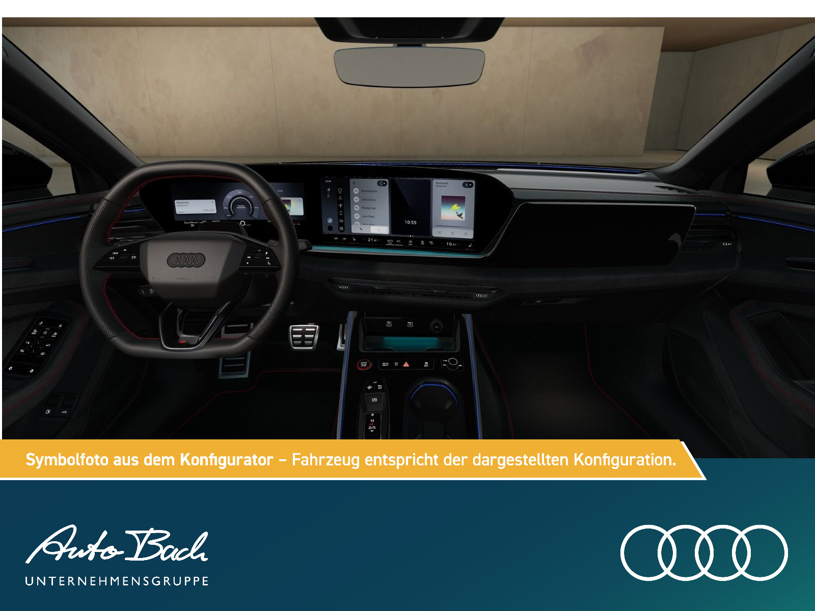 Audi A6 Limousine edition one e-hybrid qu. 270kW AHK/ S-Interieur rot/ Ambiente pro