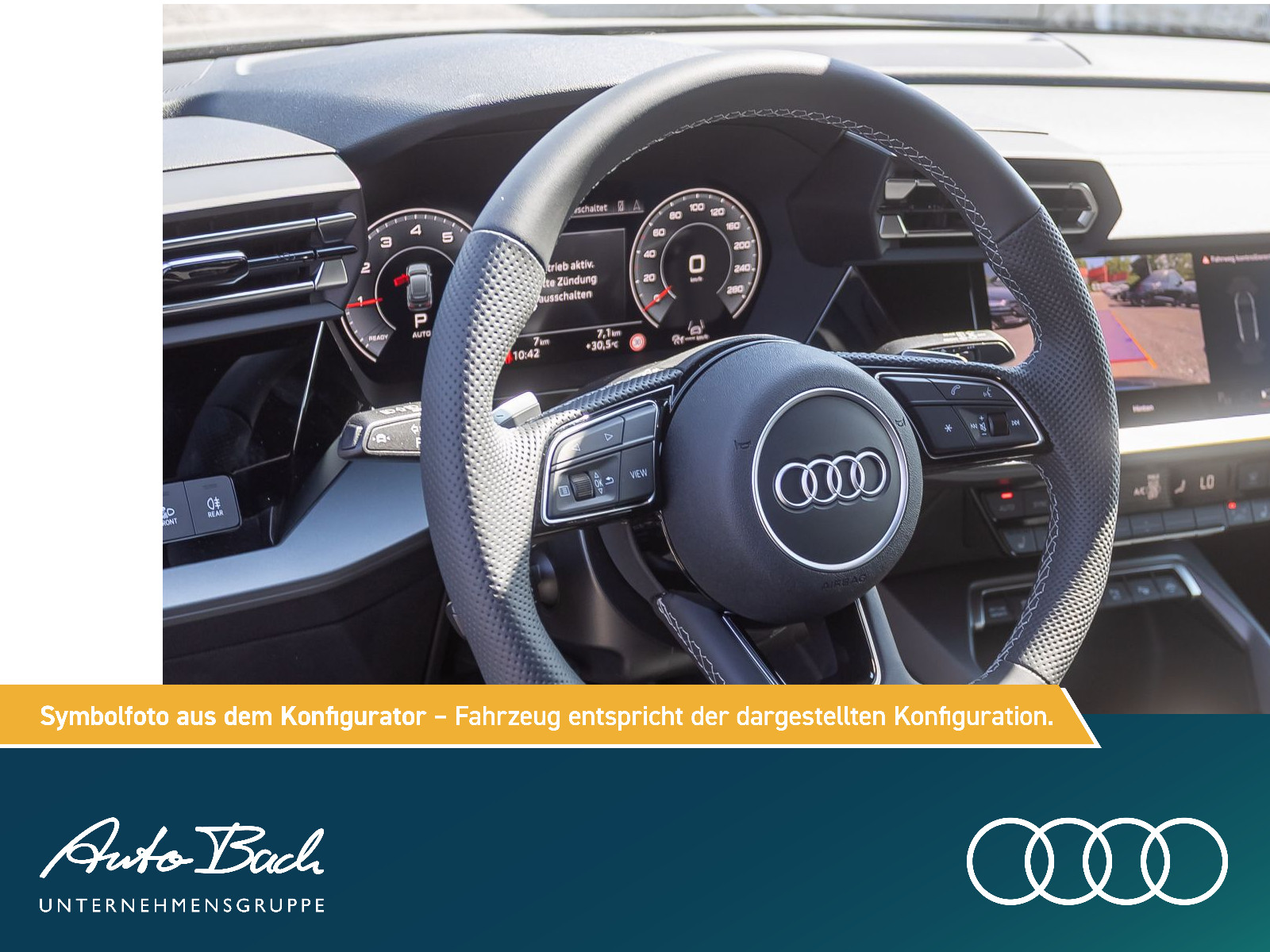 Audi A3 Sportback S line TFSI 150PS Stronic 19" / Interieur S / Business