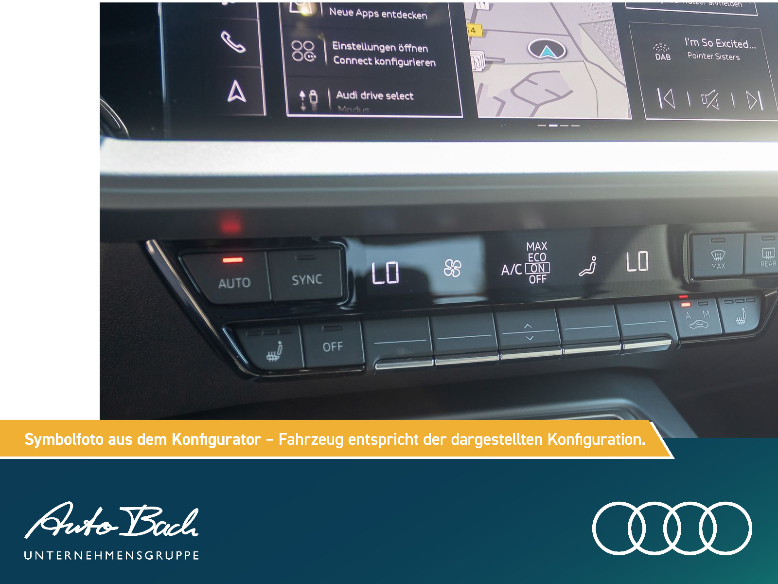 Audi A3 Sportback S line TFSI 150PS Stronic 19" / Interieur S / Business