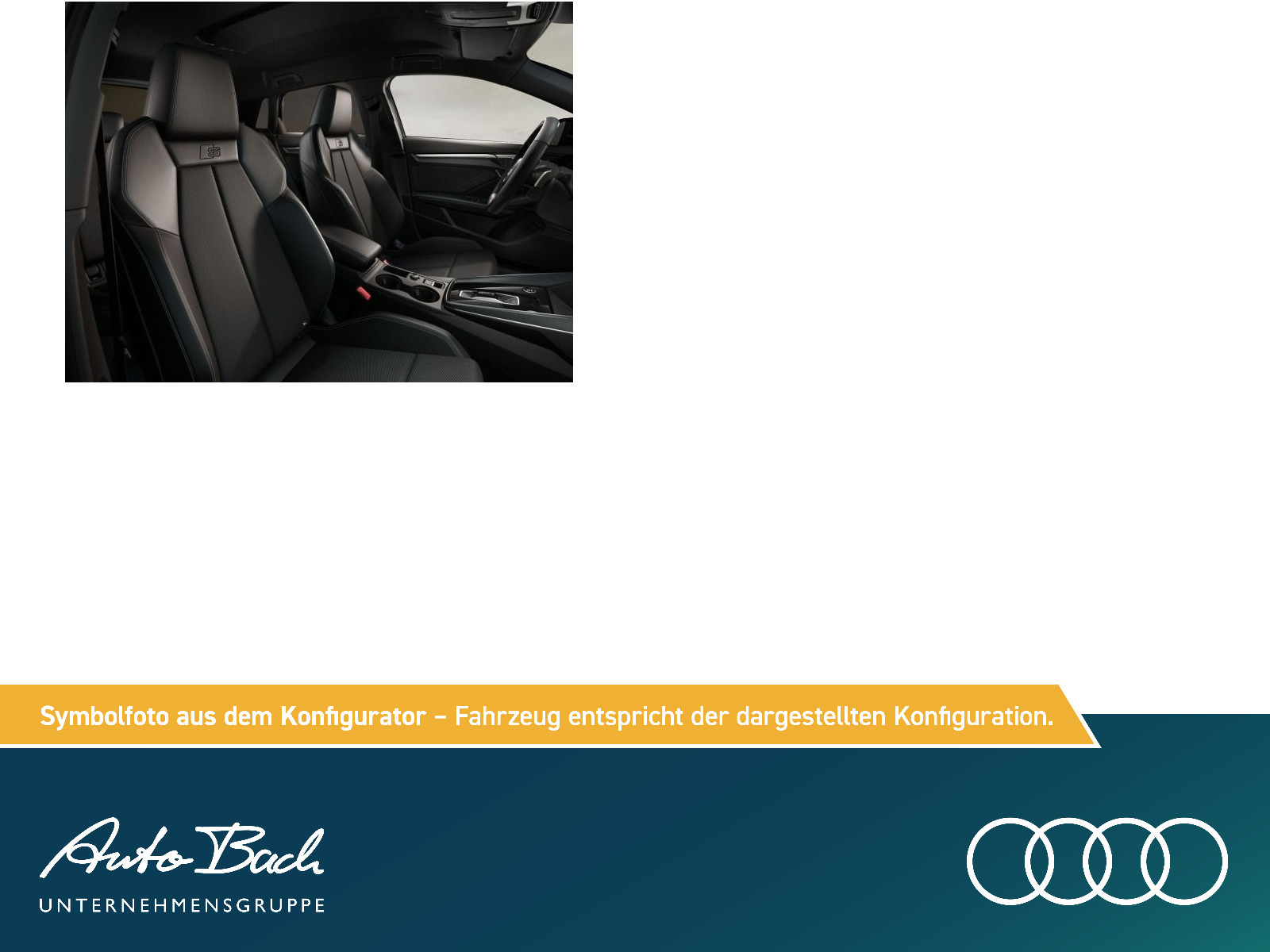 Audi A3 Sportback S line TFSI 150PS Stronic 19" / Interieur S / Business