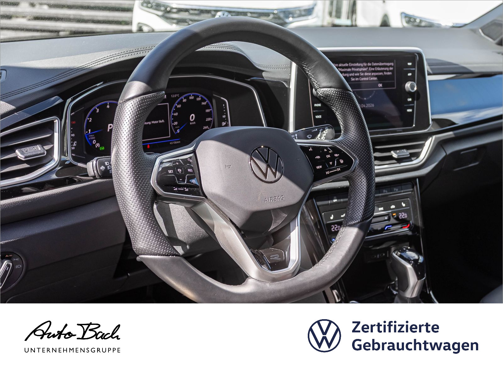 Volkswagen T-Roc 2.0 TSI DSG R-Line, LED-Matrix, Navi, Leder, DCC, Rückfahrkamera