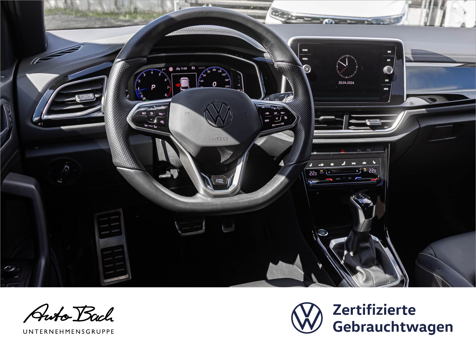 Volkswagen T-Roc 2.0 TSI DSG R-Line, LED-Matrix, Navi, Leder, DCC, Rückfahrkamera