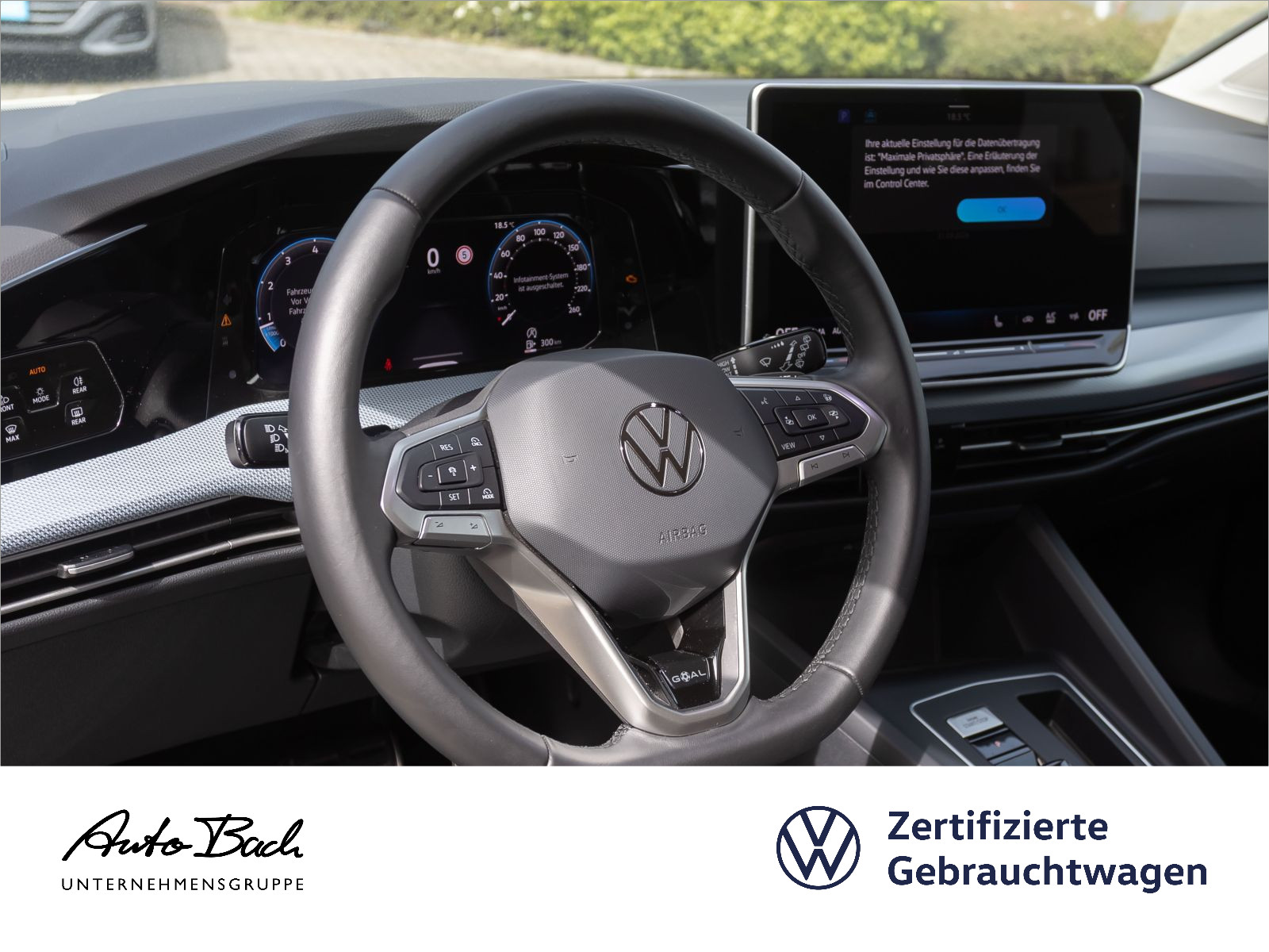Volkswagen Golf VIII 1.5 TSI DSG Goal, AHK, Navi, LED-Plus, App-Connect