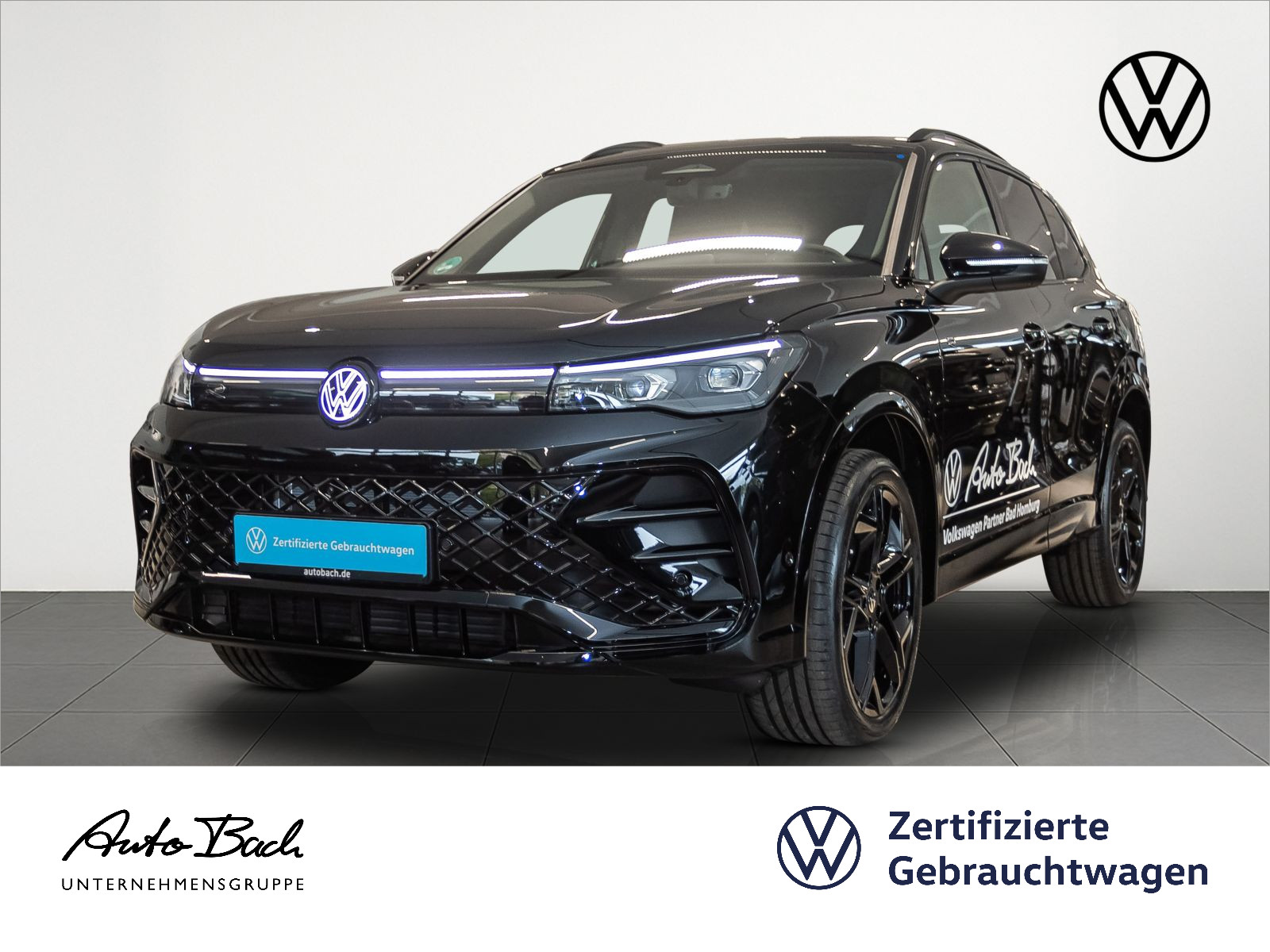 Volkswagen Tiguan 2.0 TDI DSG R-Line Black Style, Panoramadach, HD-LED-Matrix, Navi, DCC