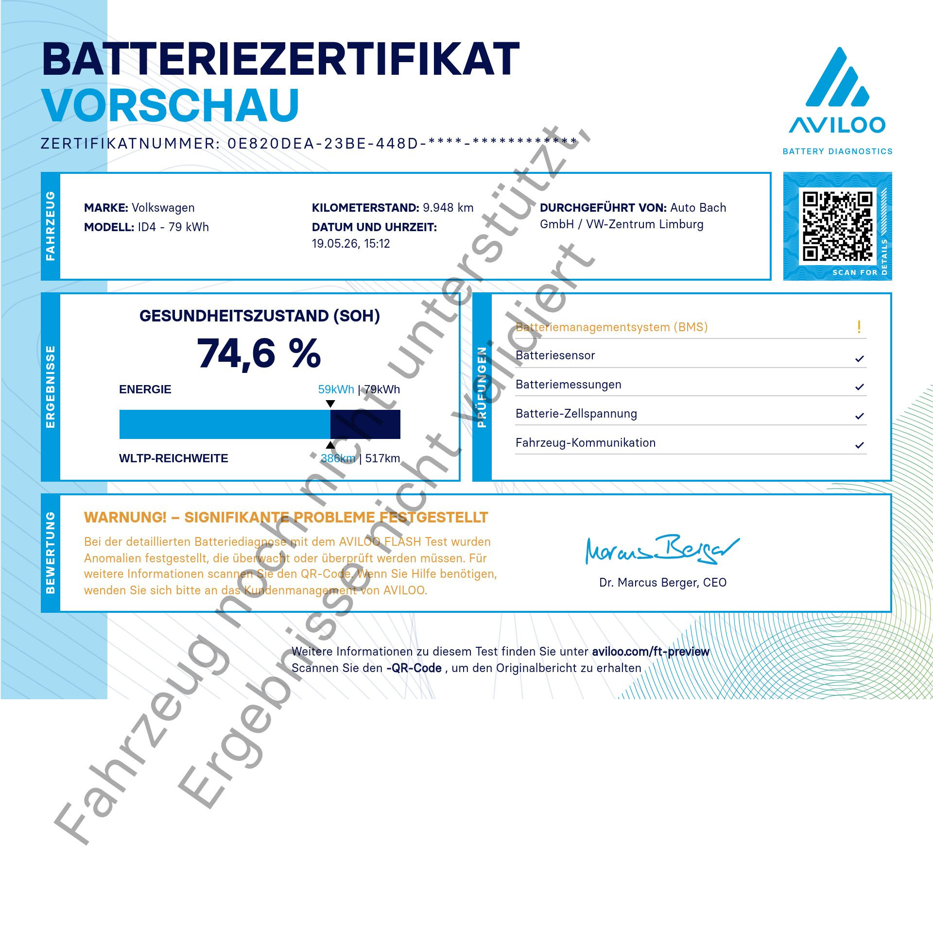 Volkswagen ID.4 GTX 4M Navi Matrix Standklima ACC EPH AHK