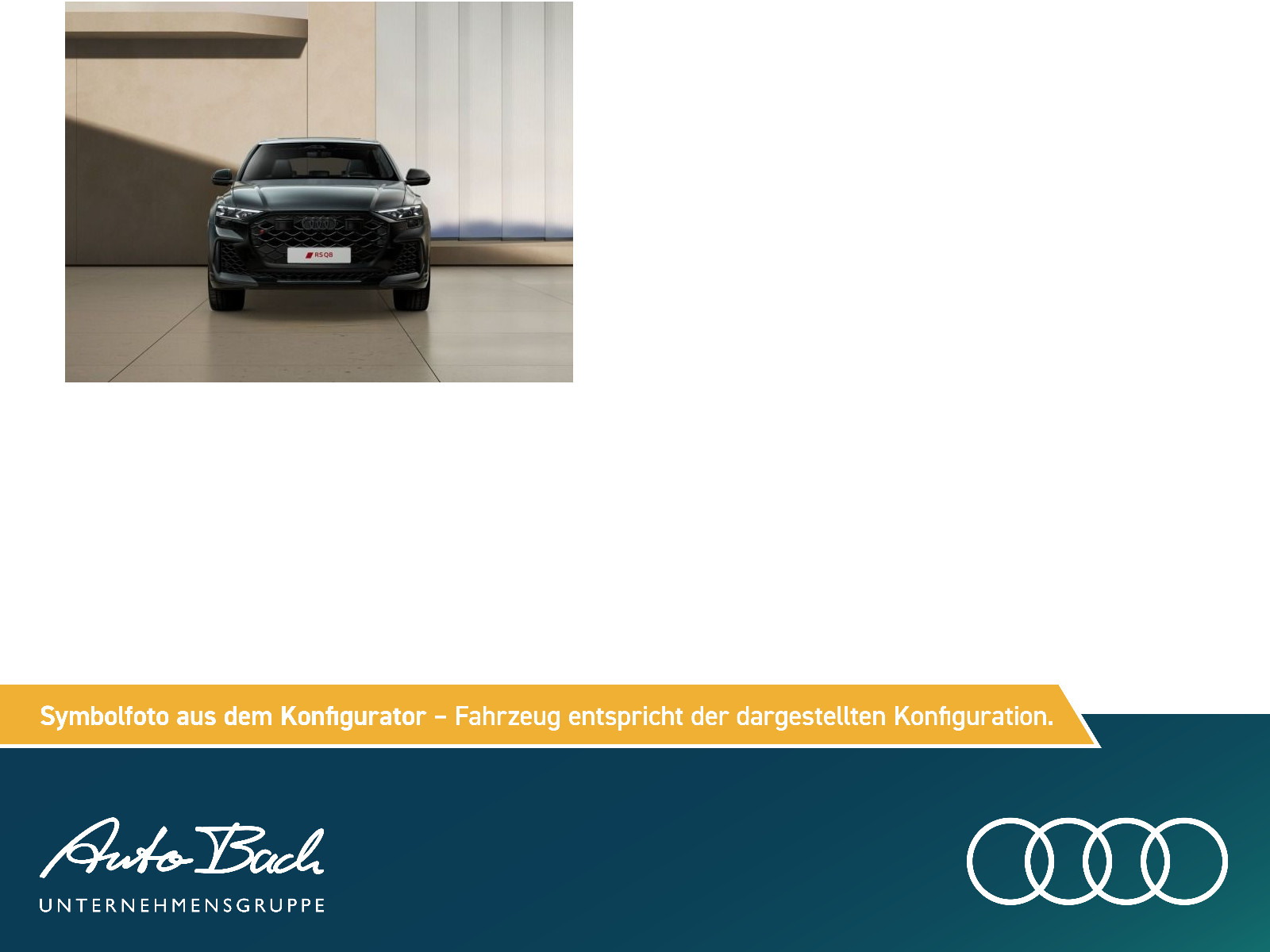 Audi RS Q8 performance 640PS