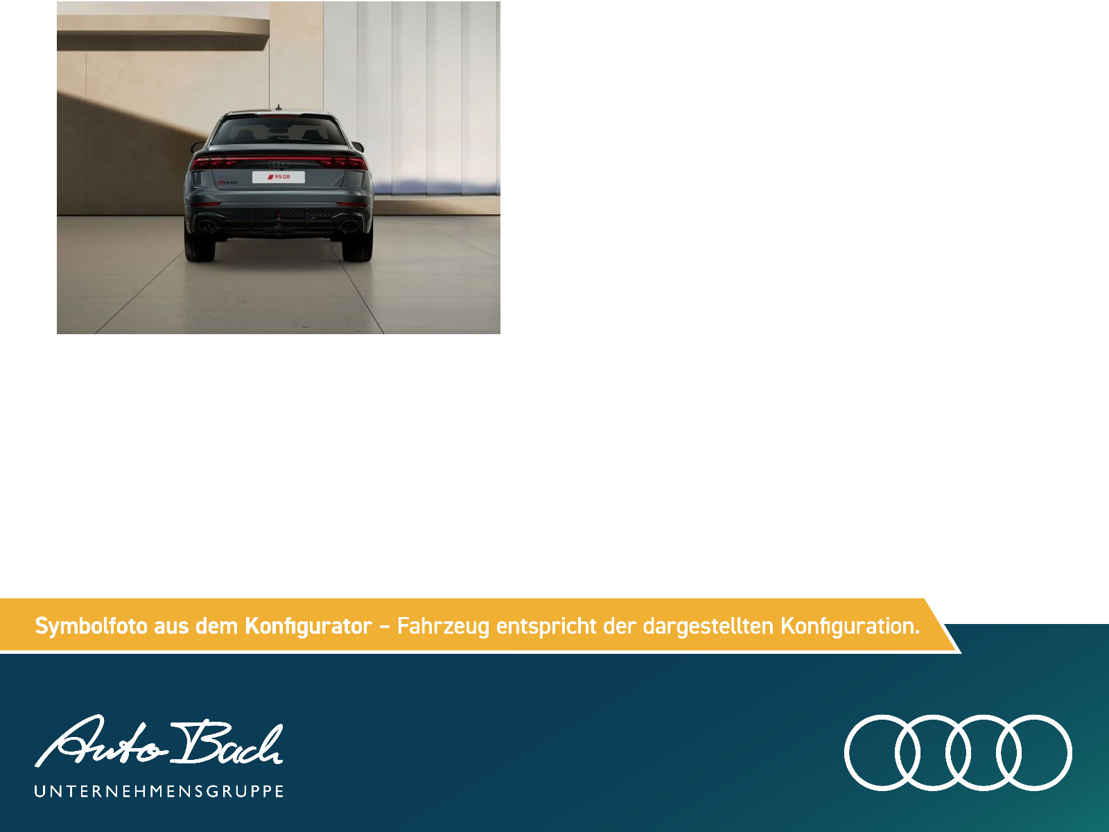 Audi RS Q8 performance 640PS