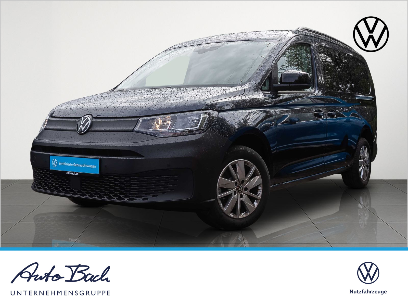 Volkswagen Caddy Maxi 1.5 TSI Basis, AHK, App-Connect, Klima, Mobiltelefon-Schnittstelle