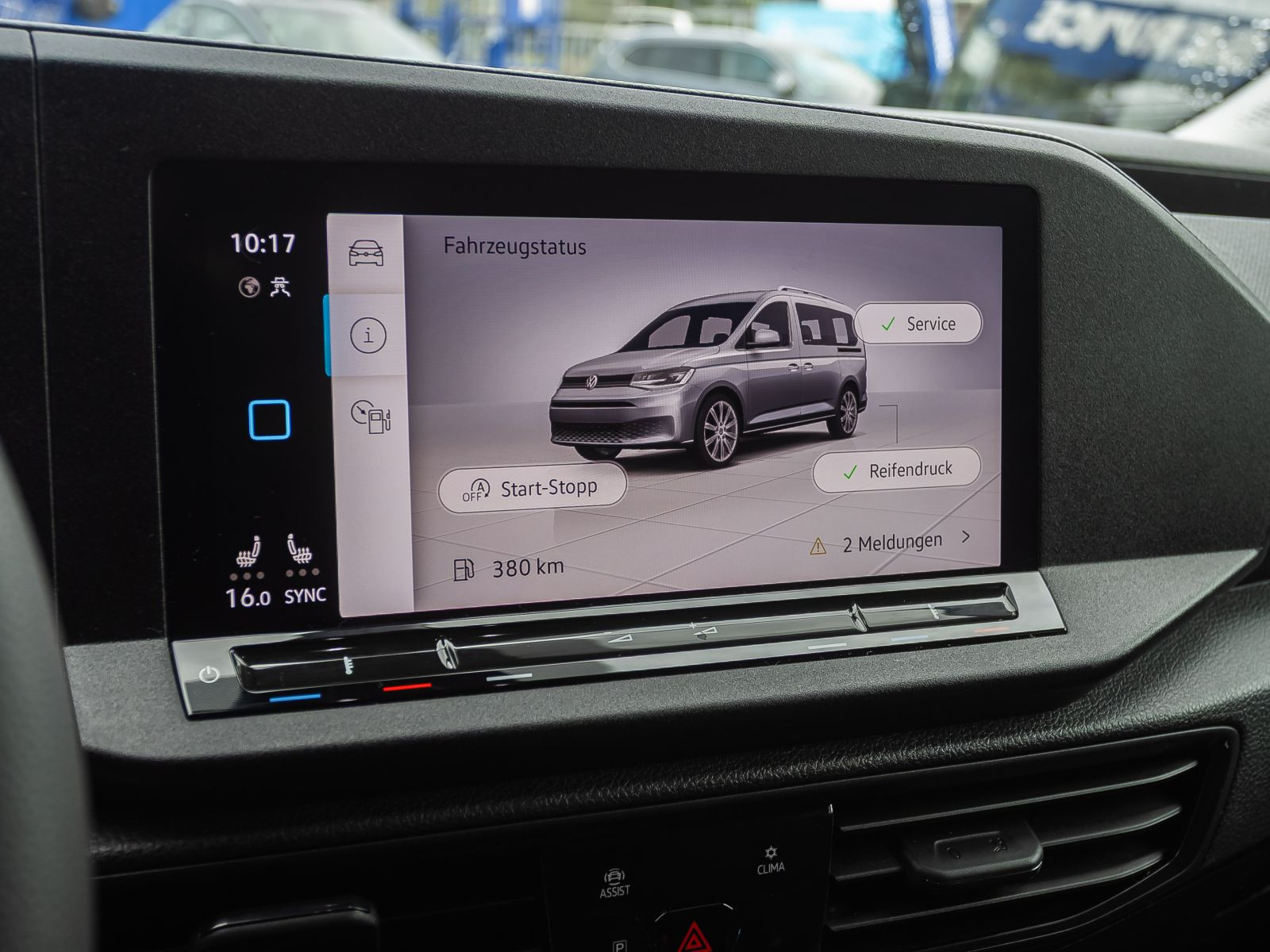 Volkswagen Caddy Maxi 1.5 TSI Basis, AHK, App-Connect, Klima, Mobiltelefon-Schnittstelle