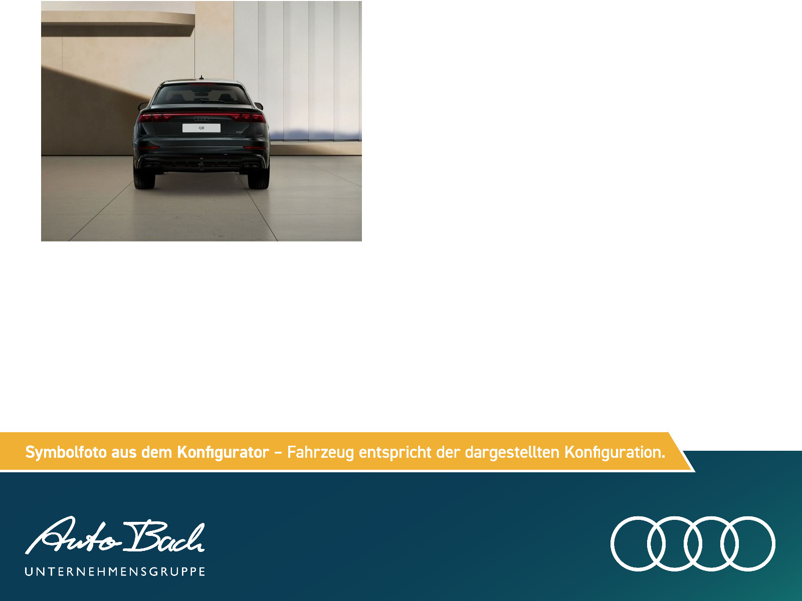 Audi Q8  TFSI e quattro 360kW Panorama/ OLED/ B&O/ Valcona S/ AHK/