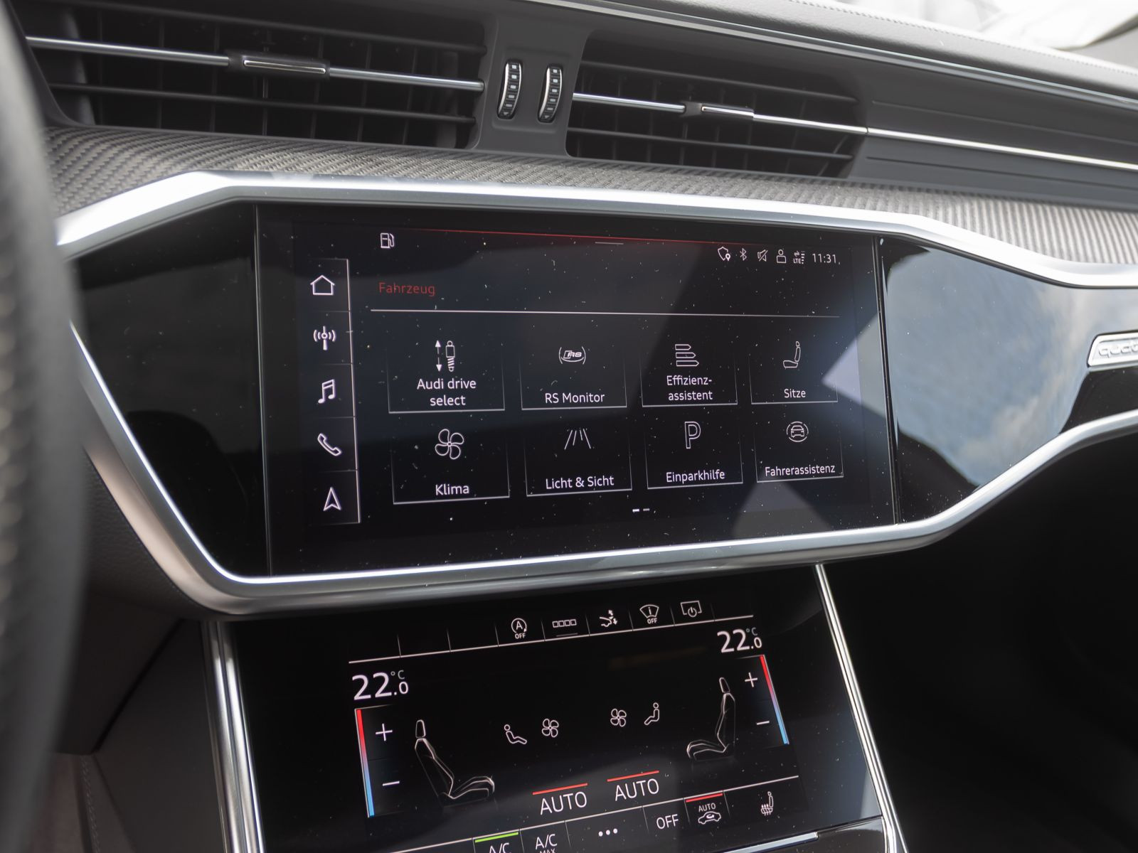 Audi RS 7 Sportback Navi LED HuD Luftfederung Panorama