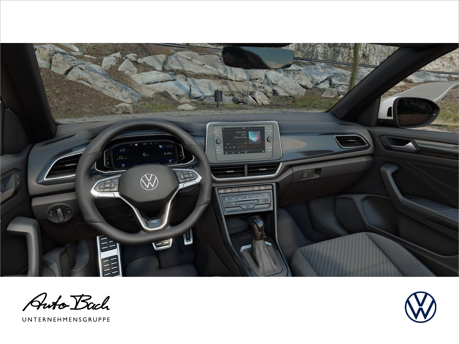 Volkswagen T-Roc Cabriolet R-Line 1.5 l TSI OPF 110 kW (150 PS) 7-Gang-Doppelkupplungsgetri ebe DSG