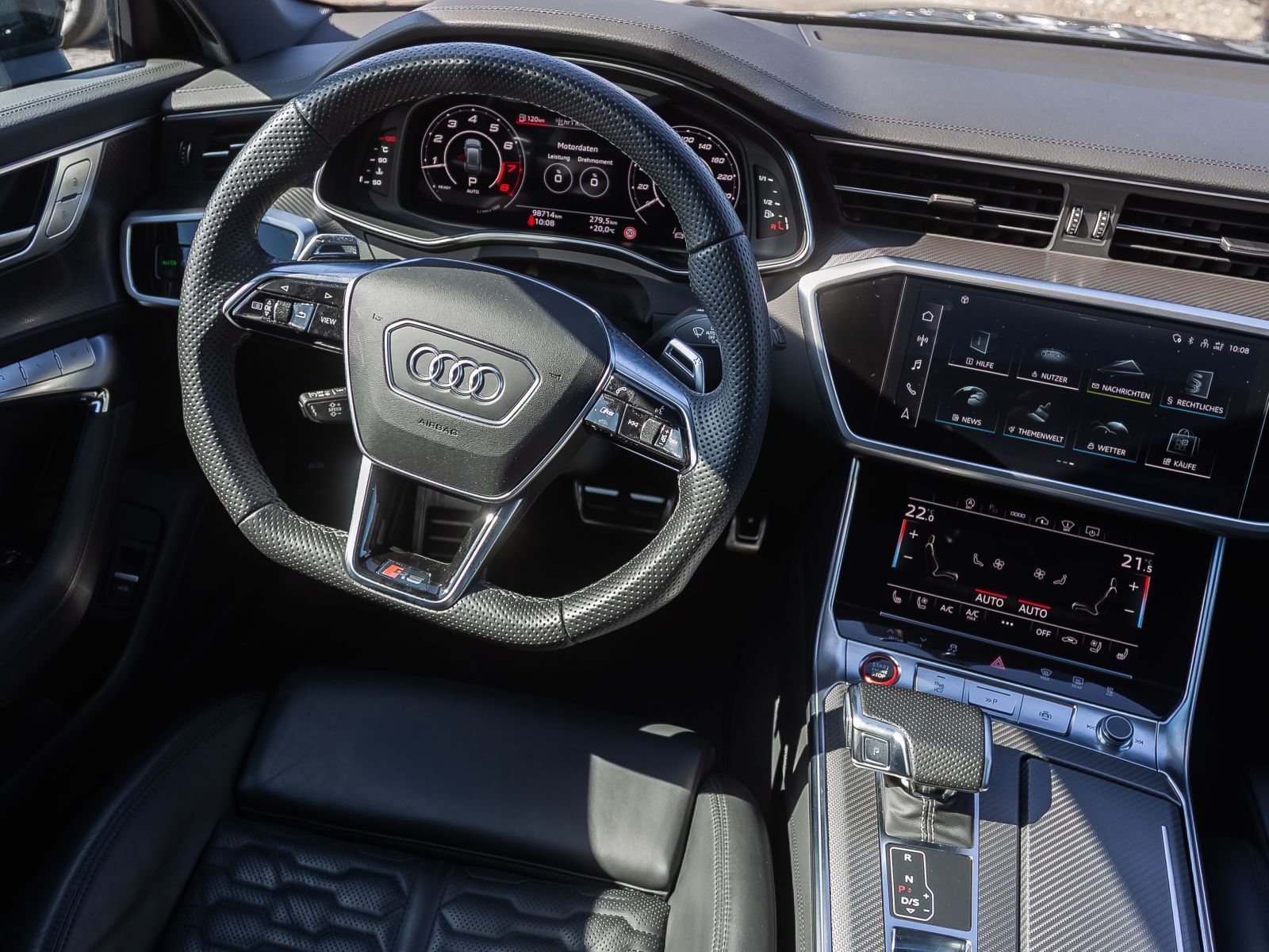 Audi RS 6 Avant Keramikbremse B&O Panorama HD Matrix