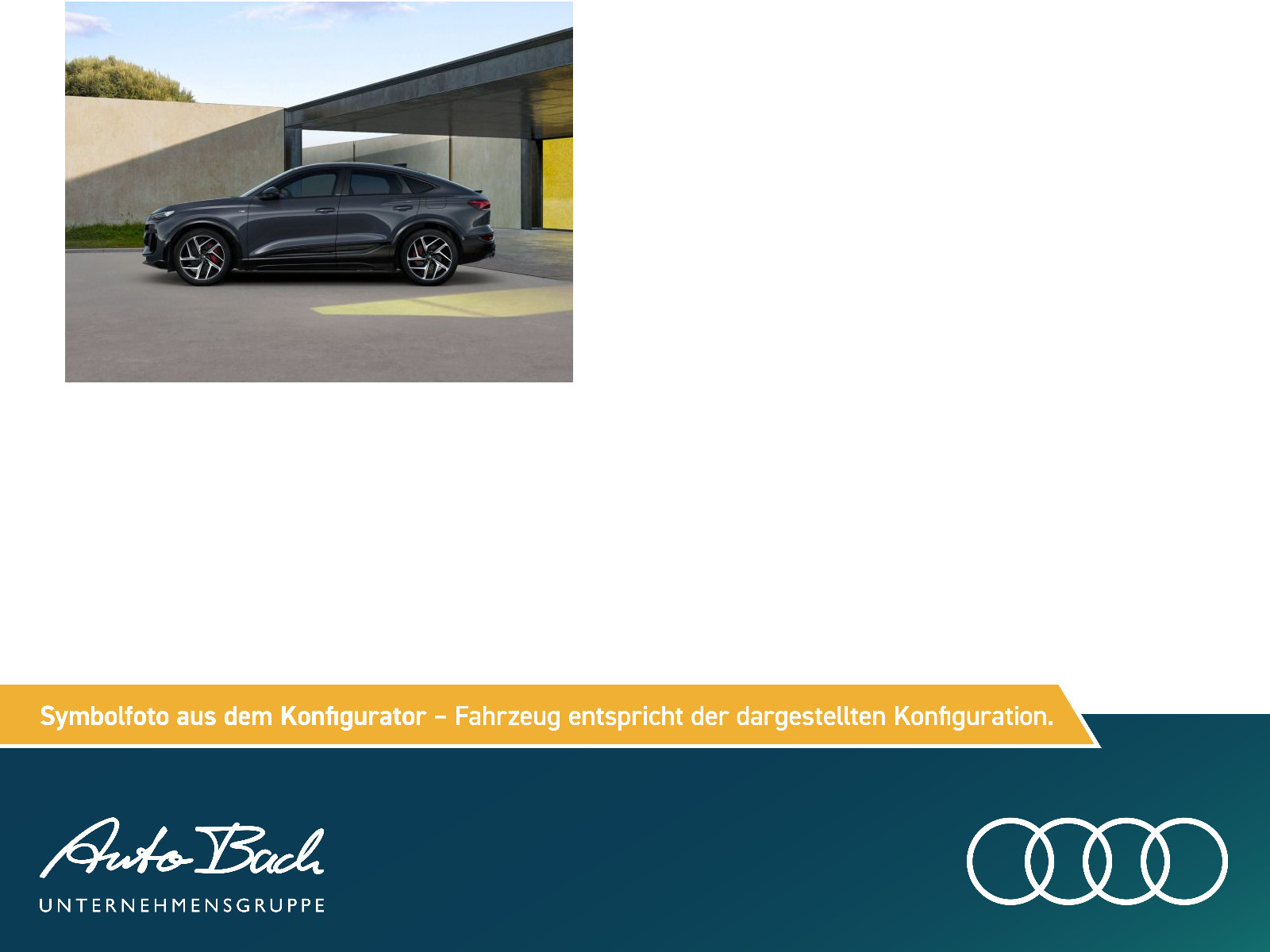 Audi Q6 Sportback e-tron S line quattro Pano/ 21" / AHK/ TechPlus 315 kW