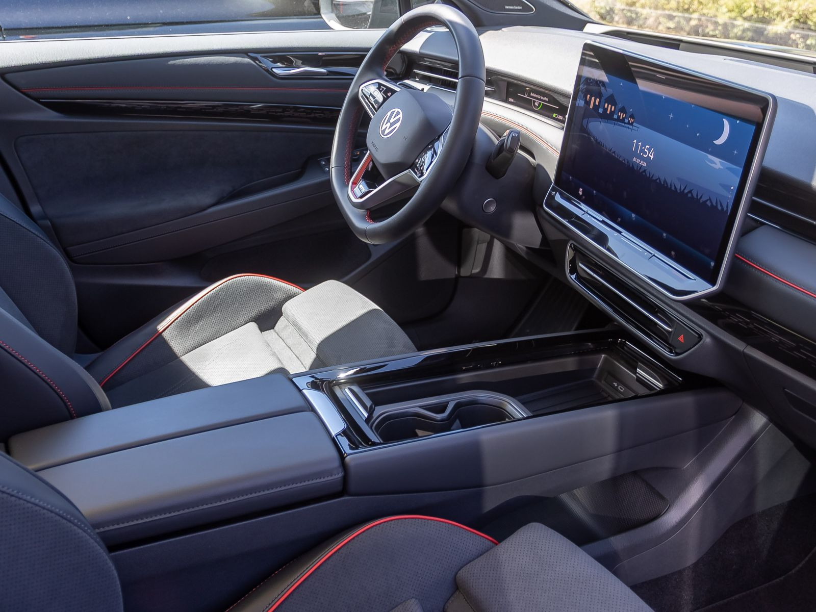 Volkswagen ID.7 Tourer GTX, AHK, Panoramadach, LED-Matrix, Navi, App-Connect, Area View inkl. Rückfahrkamera