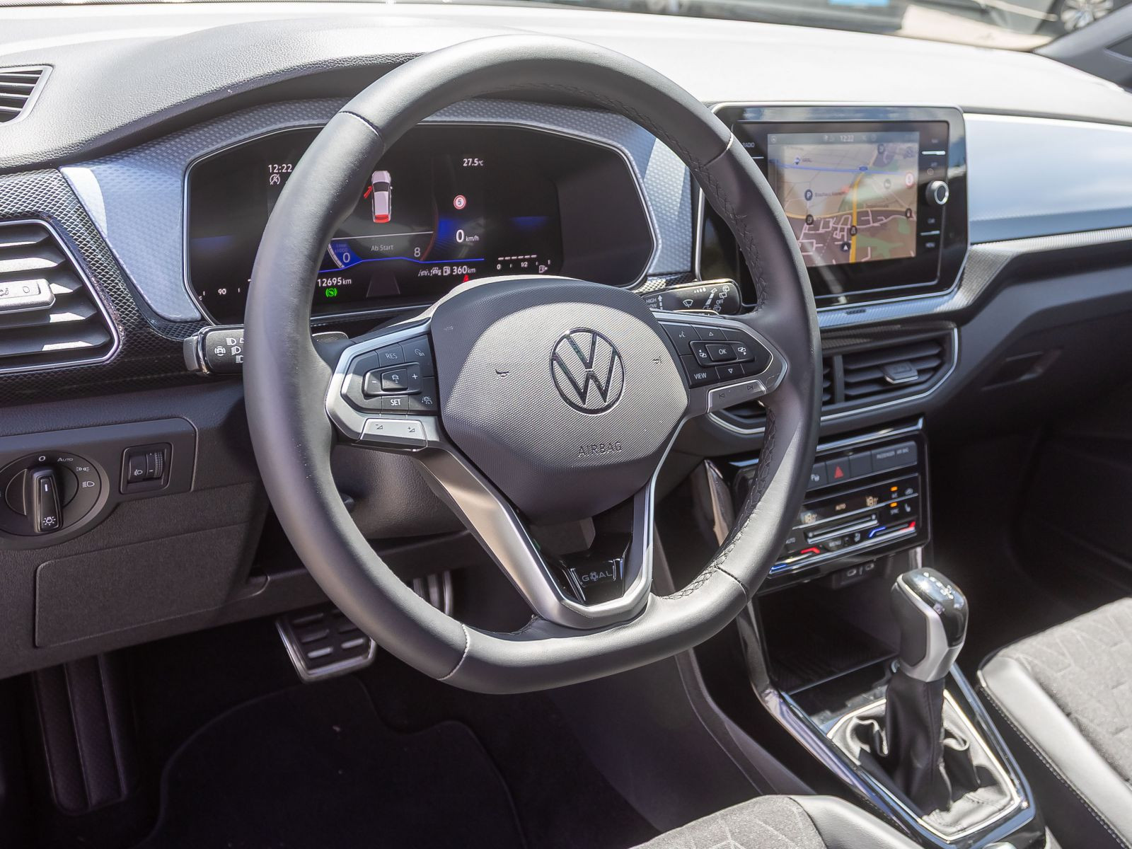 Volkswagen T-Cross 1.0 TSI DSG Goal, AHK, Navi, LED, App-Connect, Ganzjahresreifen