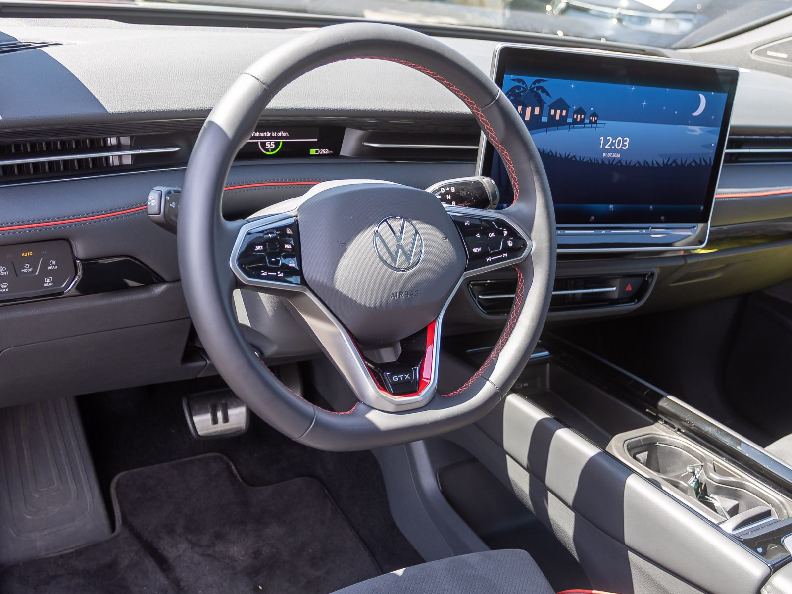 Volkswagen ID.7 Tourer GTX, AHK, Panoramadach, LED-Matrix, Navi, Area View inkl. Rückfahrkamera