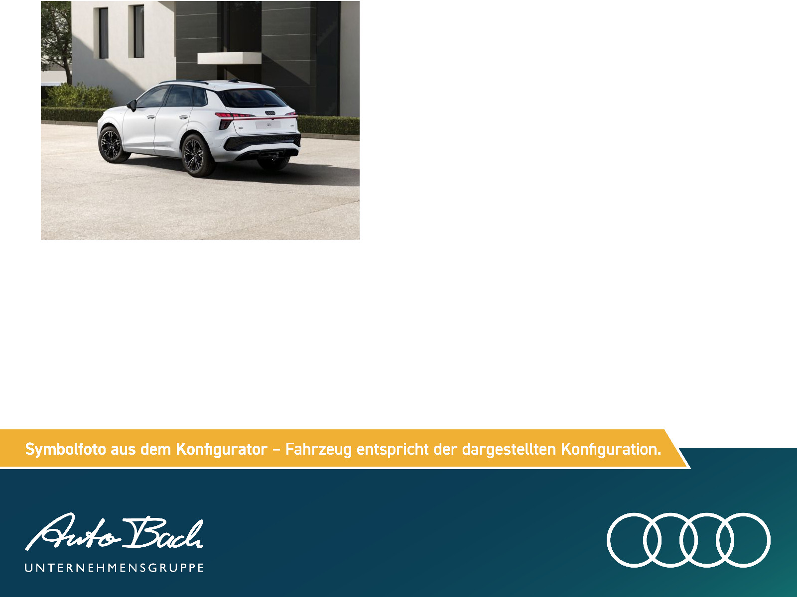 Audi Q3 SUV TFSI S line quattro 150kW Pano / TechPlus / AHK / 19"