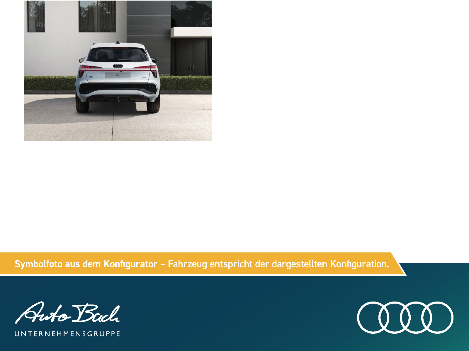 Audi Q3 SUV TFSI S line quattro 150kW Pano / TechPlus / AHK / 19"
