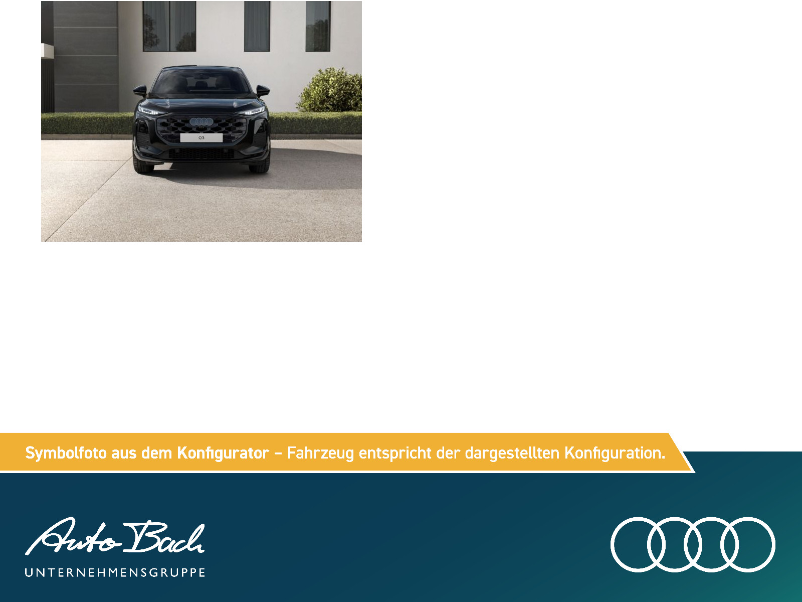 Audi Q3 Sportback TFSI quattro 150 kW S tronic