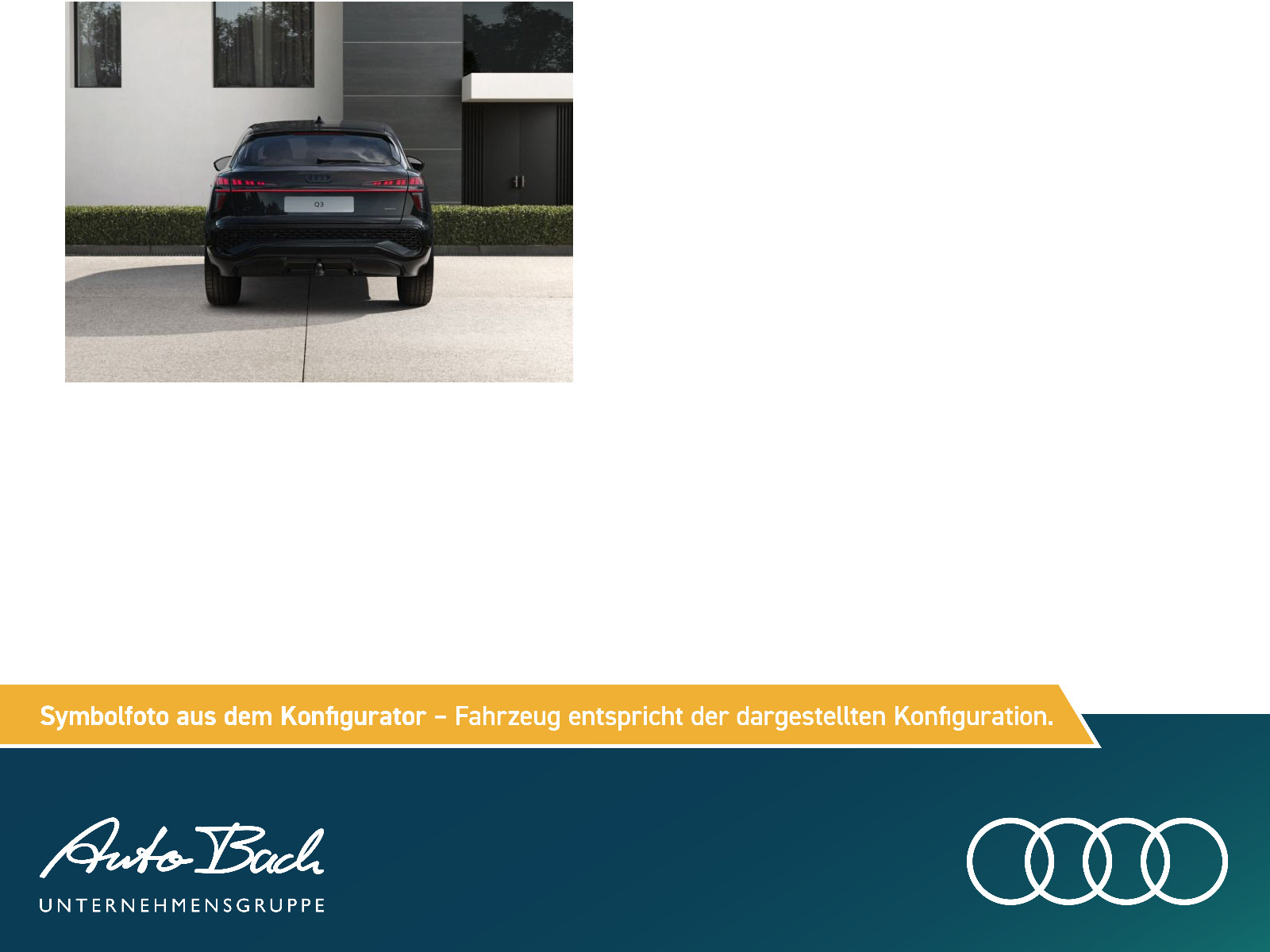 Audi Q3 Sportback TFSI quattro 150 kW S tronic
