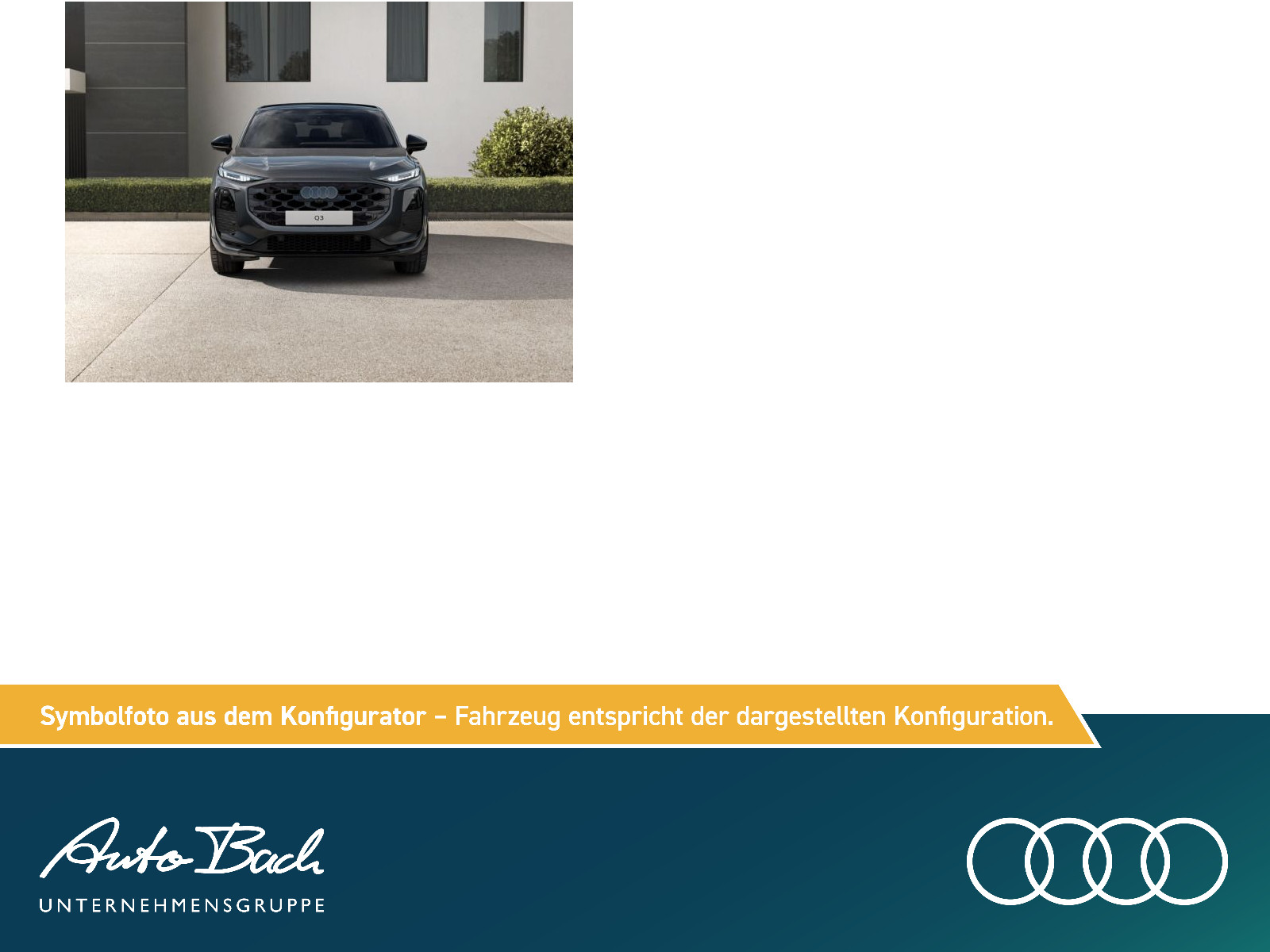 Audi Q3 Sportback TFSI quattro 150 kW S tronic
